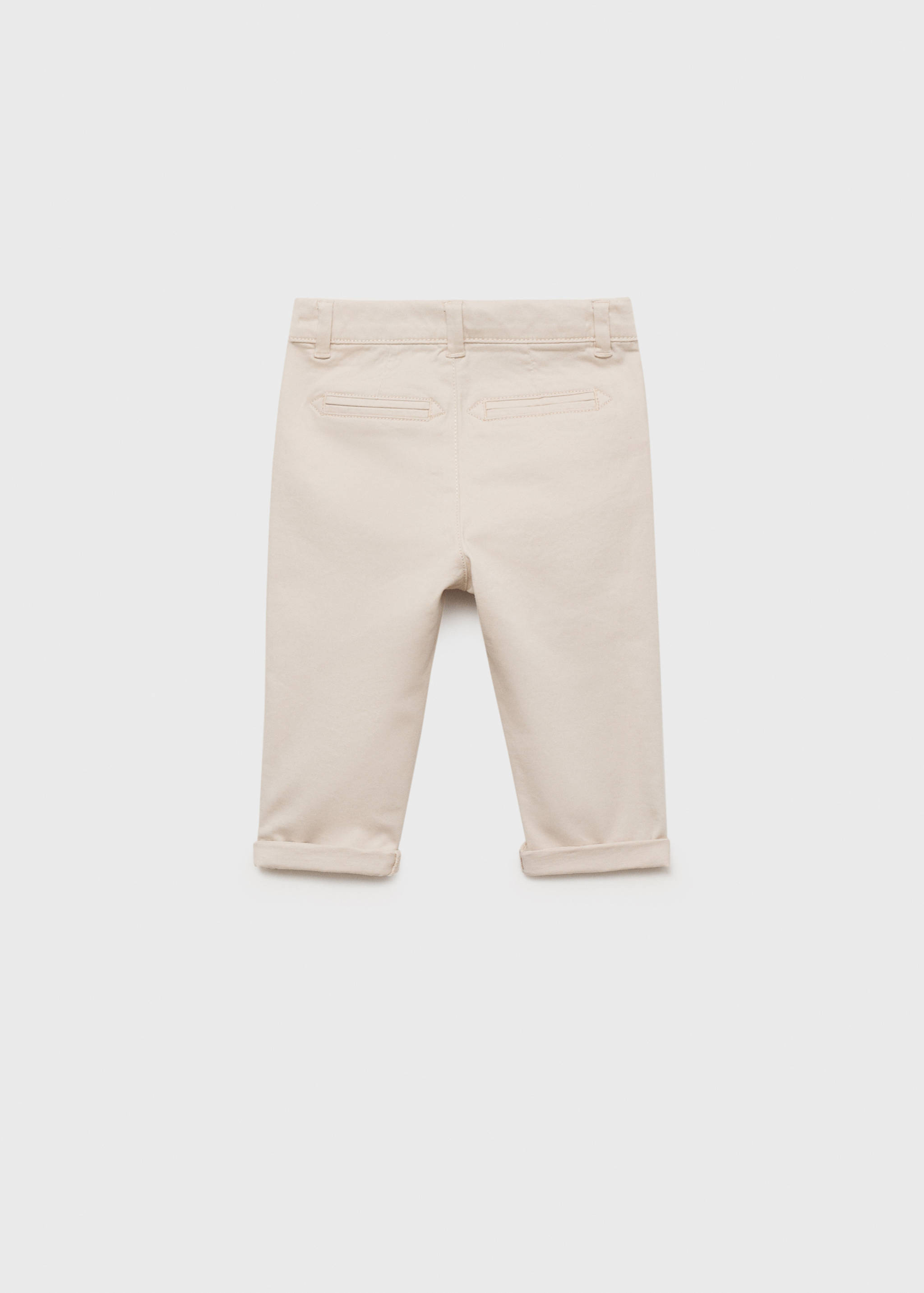 Pantalón chino algodón - Reverso del artículo