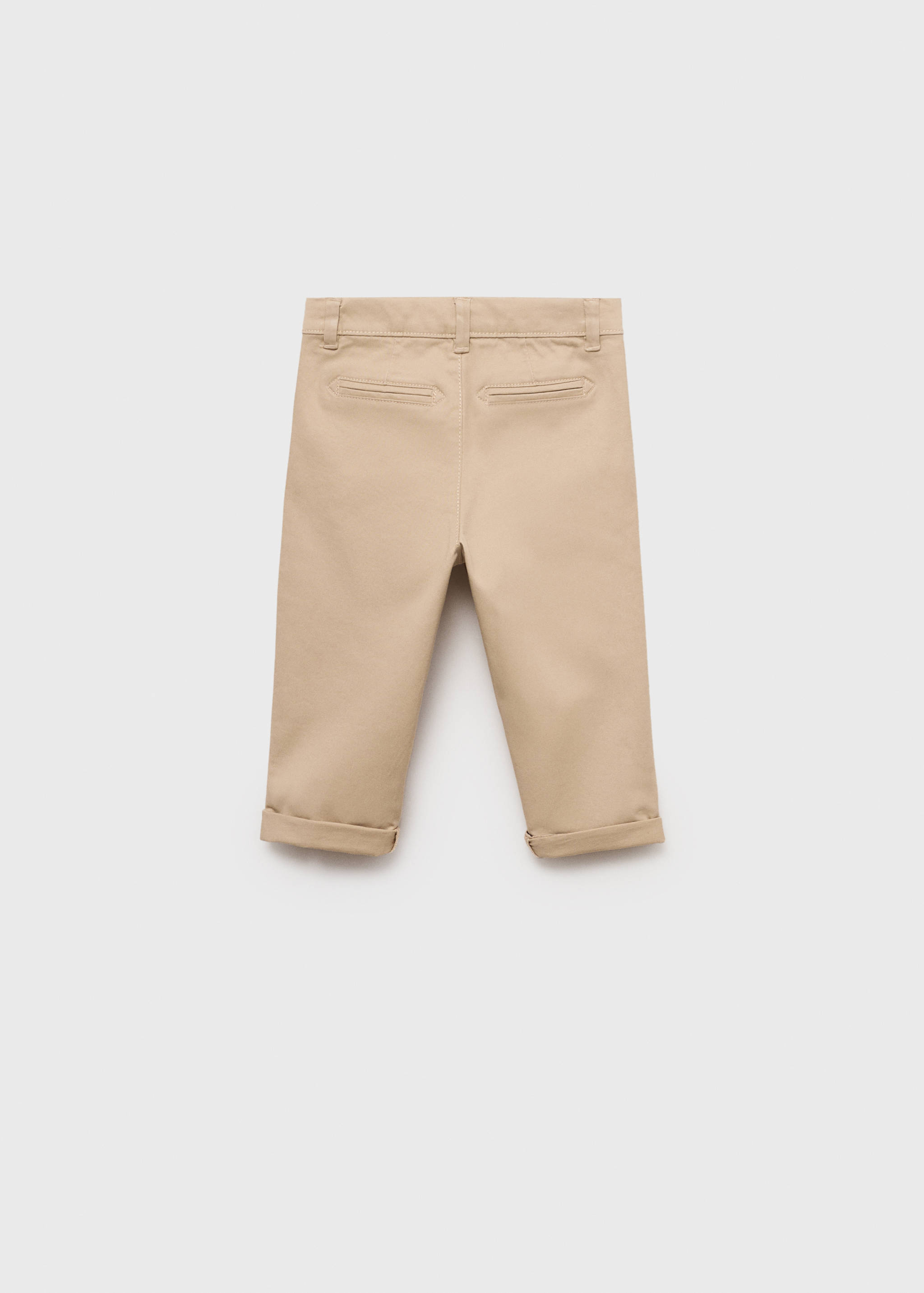 Pantalón chino algodón - Reverso del artículo