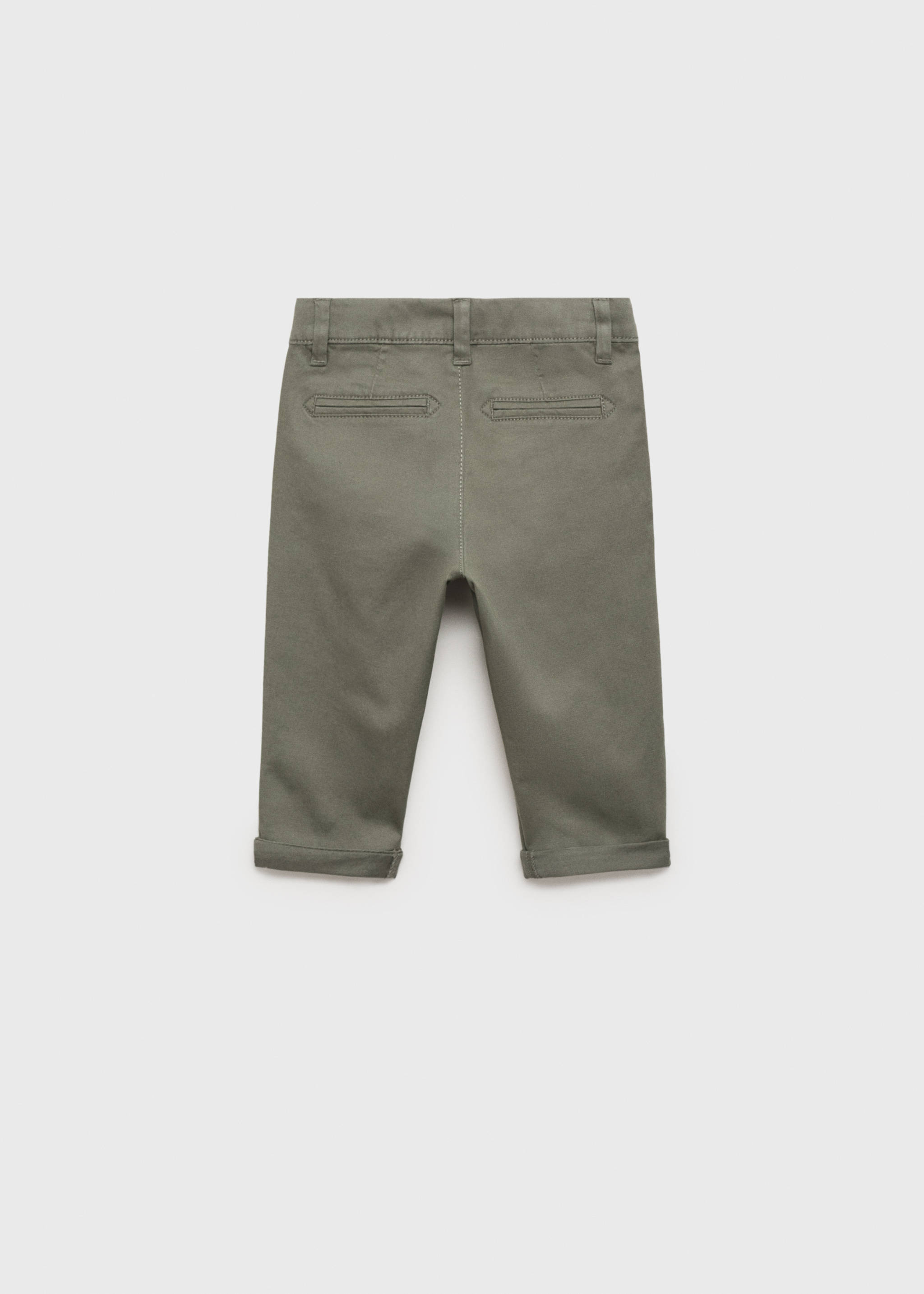 Pantalón chino algodón - Reverso del artículo