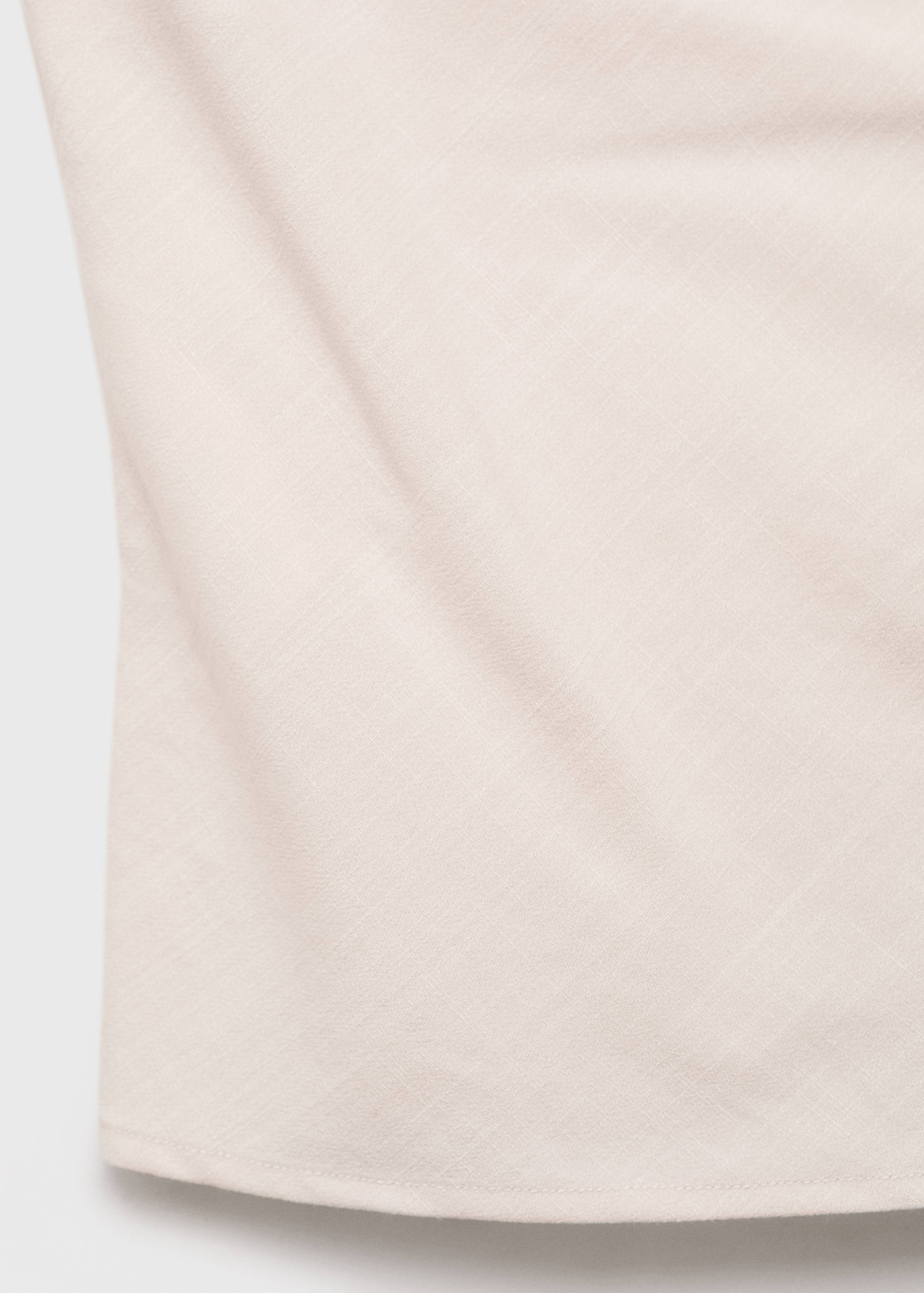 Asymmetrical draped top with straps - Details of the article 0