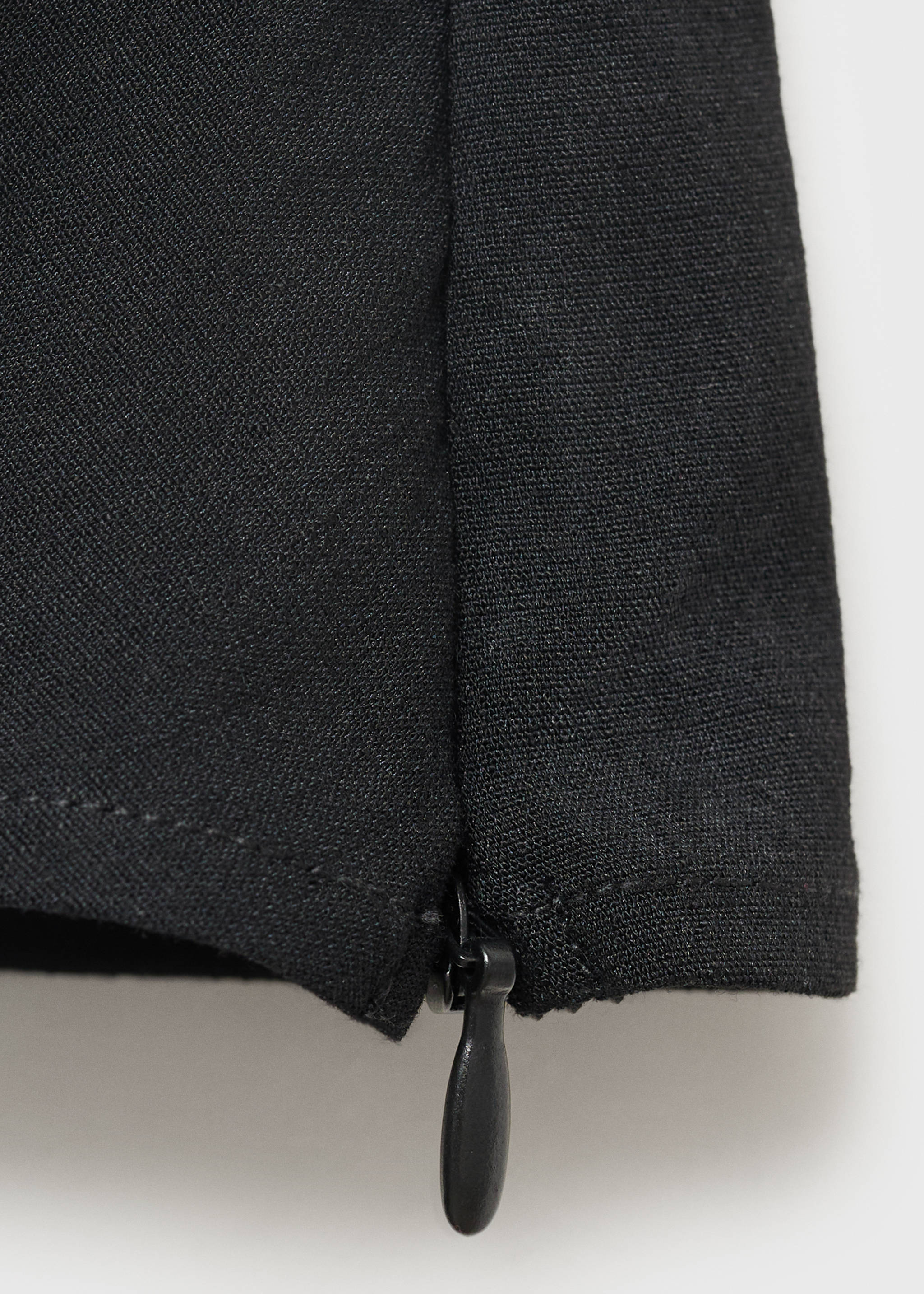 Asymmetrical draped top with straps - Details of the article 0