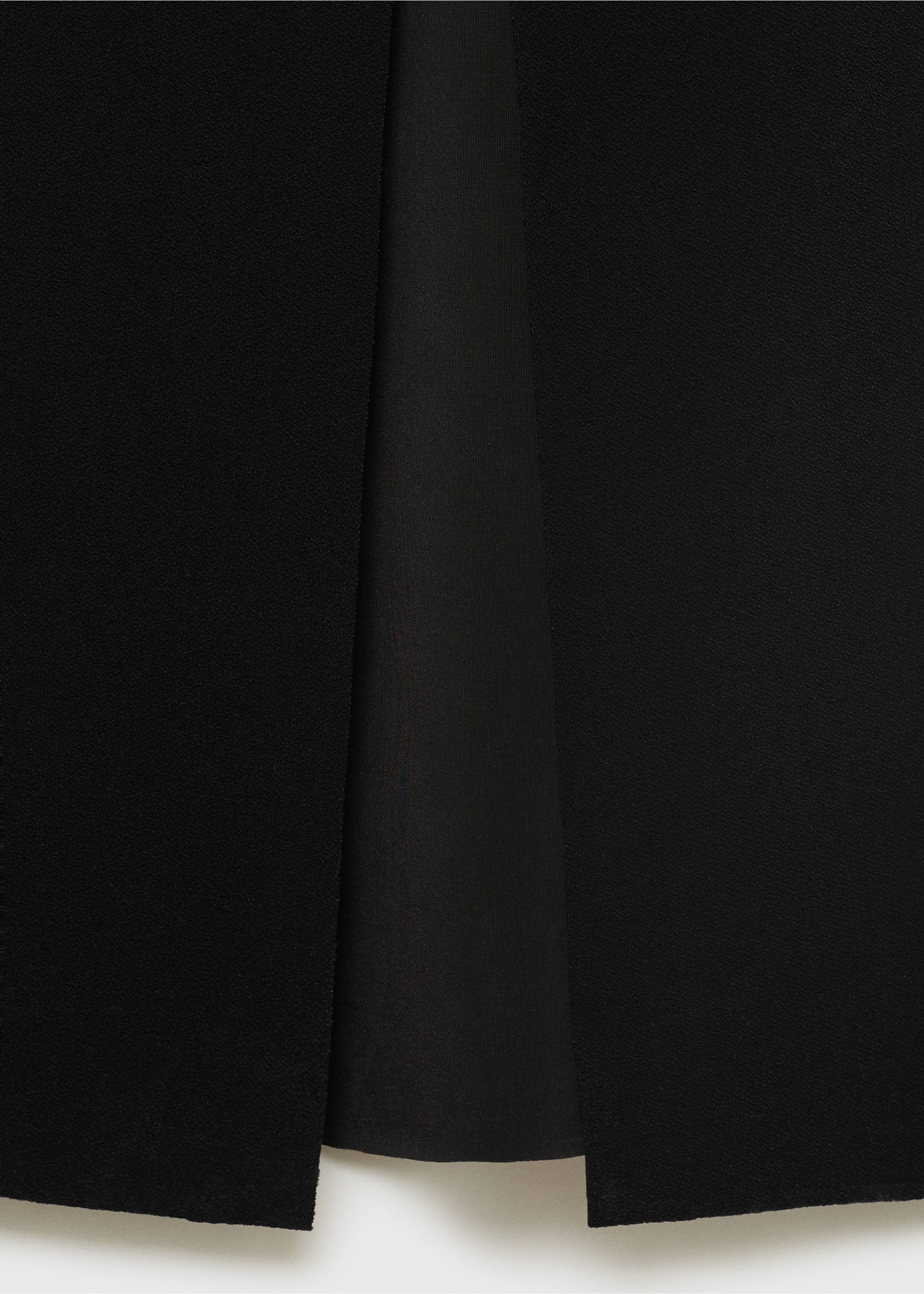 Open back dress - Details of the article 0, Black. Ref: 17071235-00.