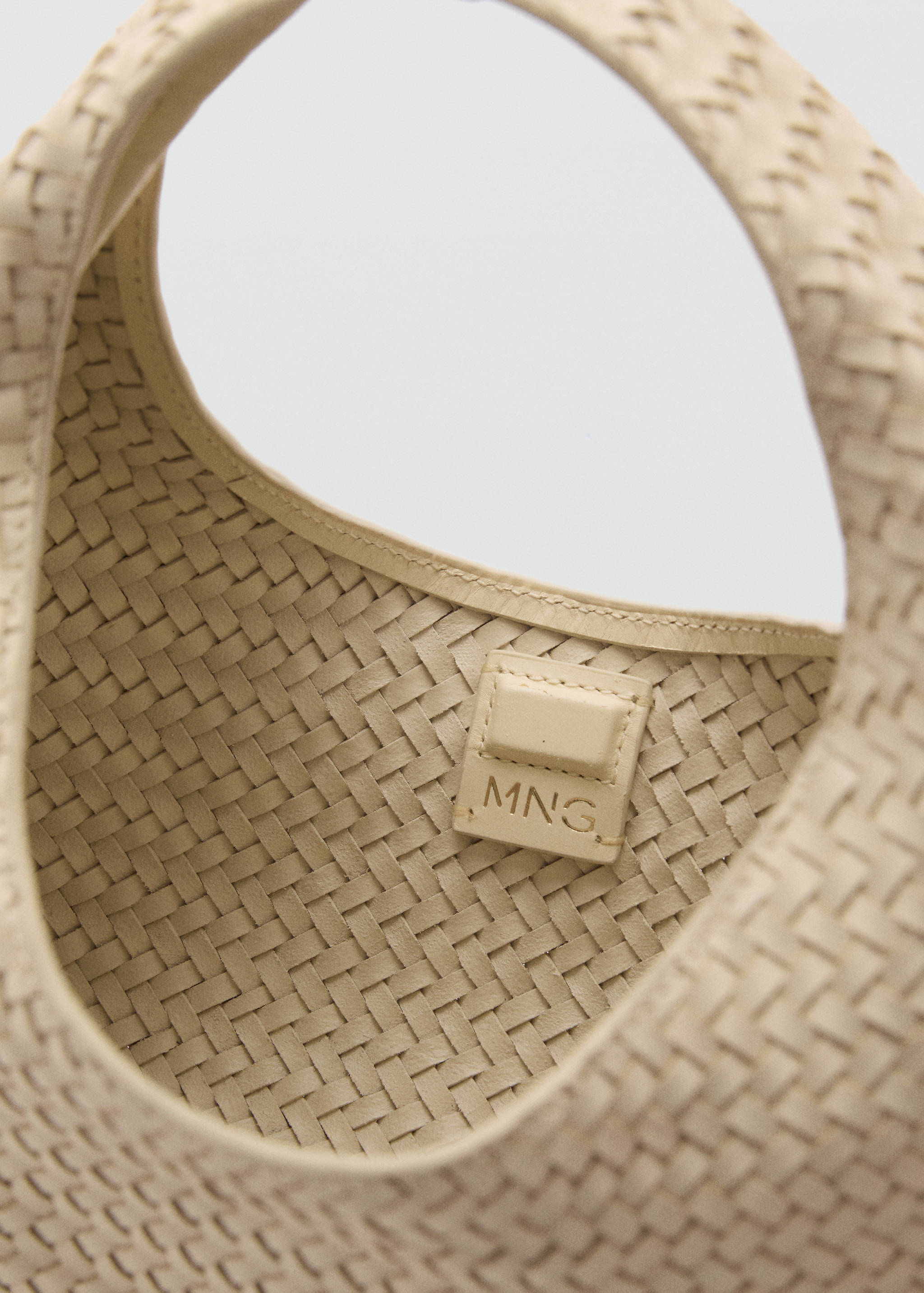 Mini braided leather bag - Details of the article 2