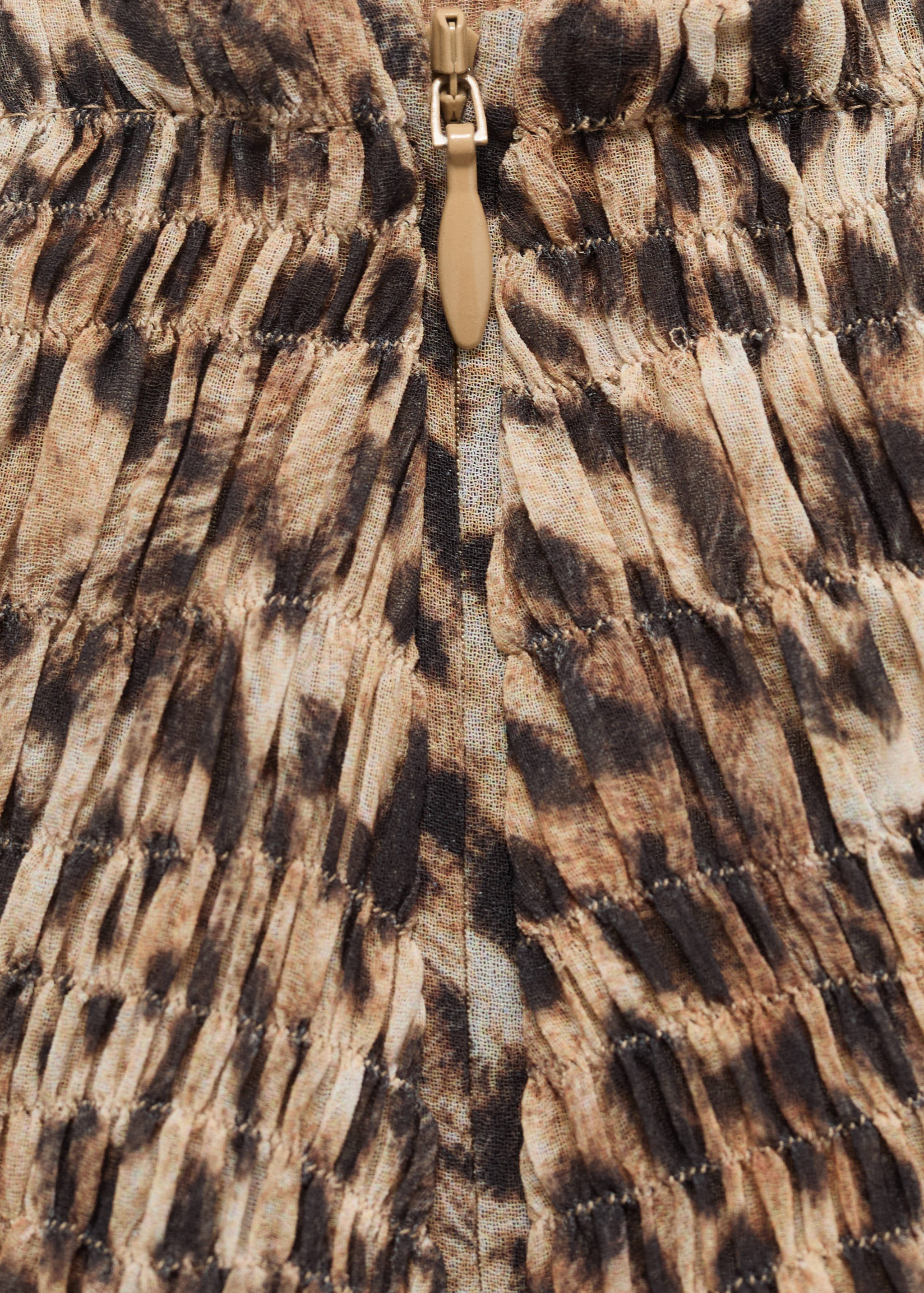 Leopard-print maxi-skirt - Details of the article 8