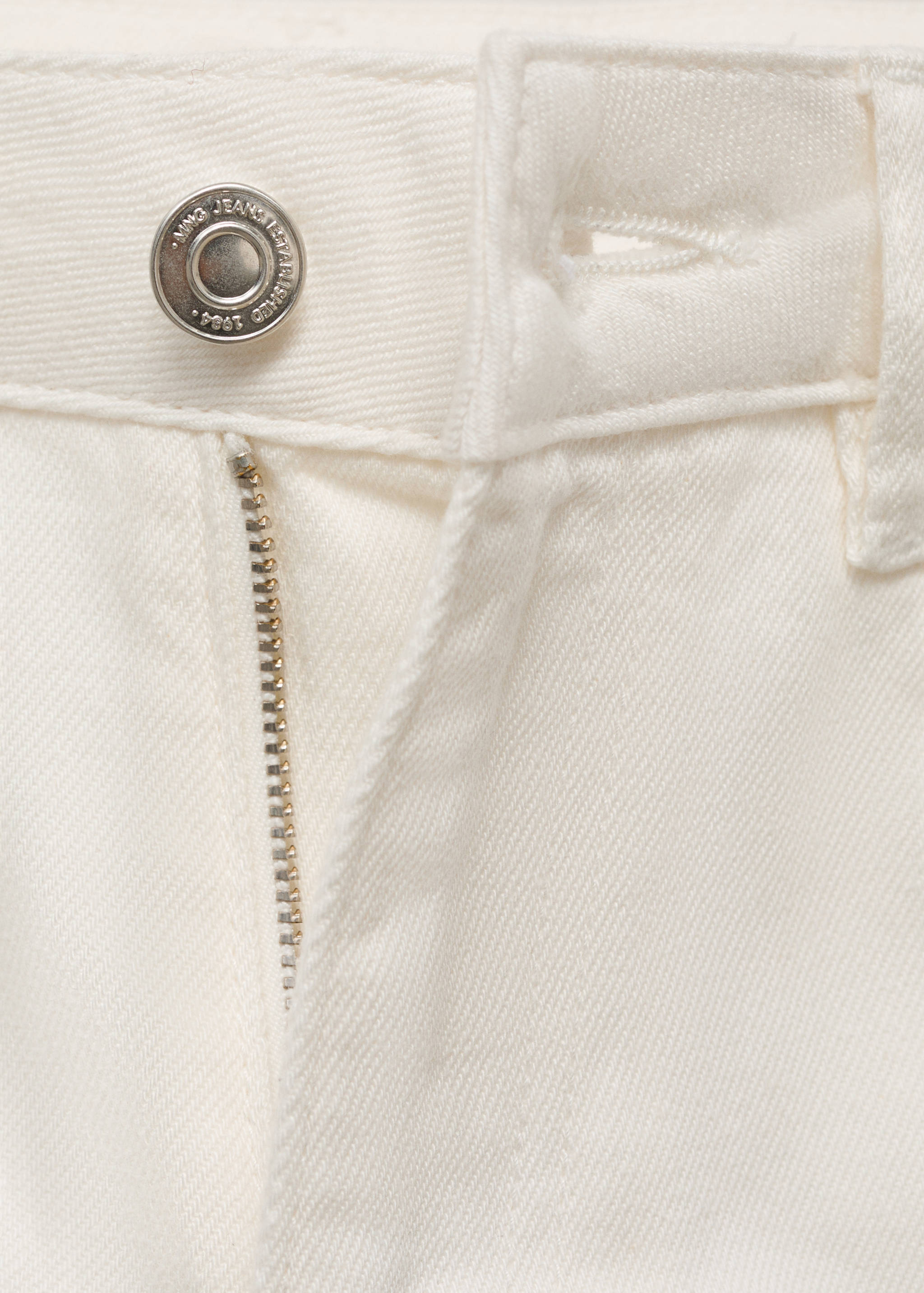 High-waisted wideleg jeans - Details of the article 8