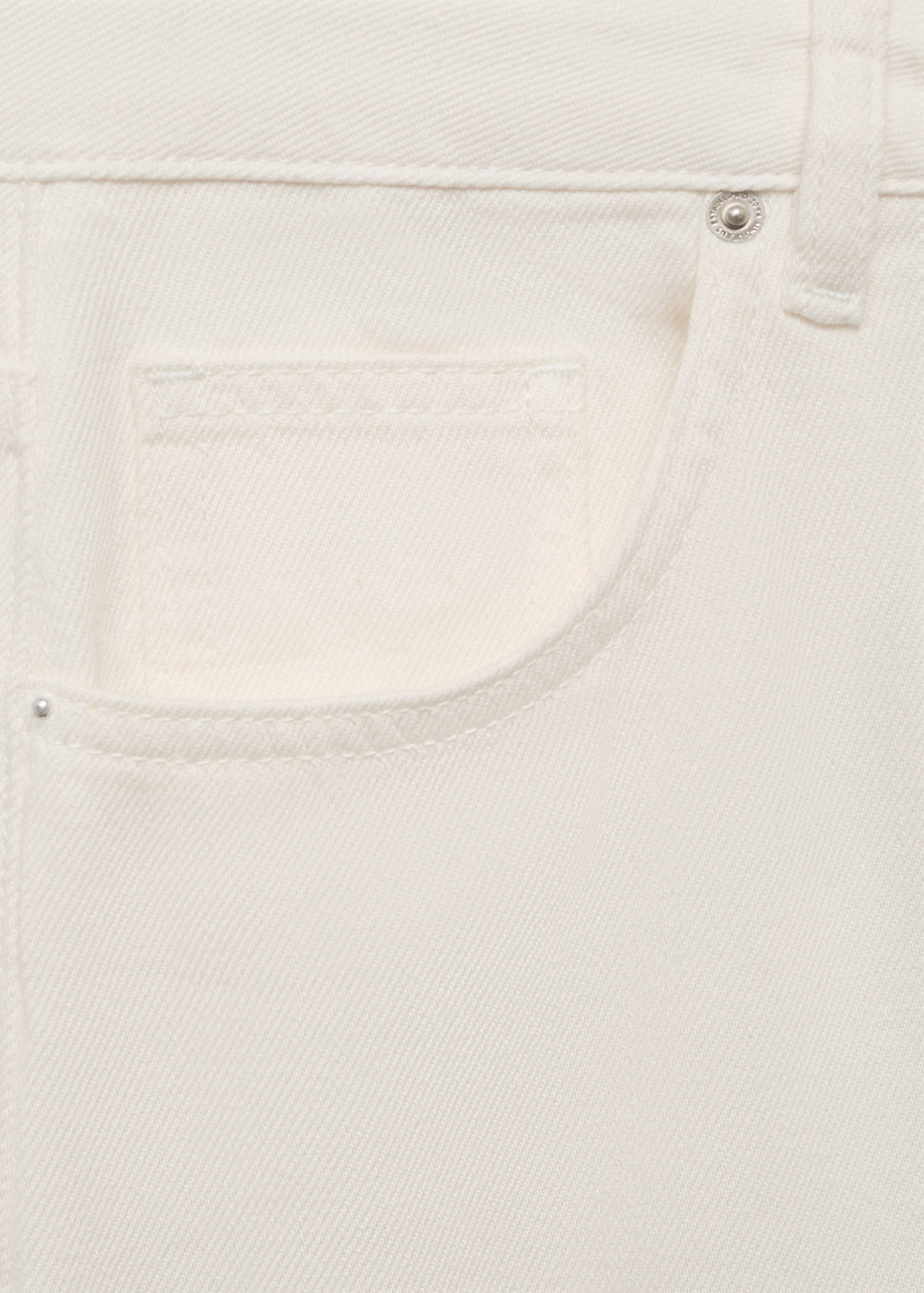 High-waisted wideleg jeans - Details of the article 0