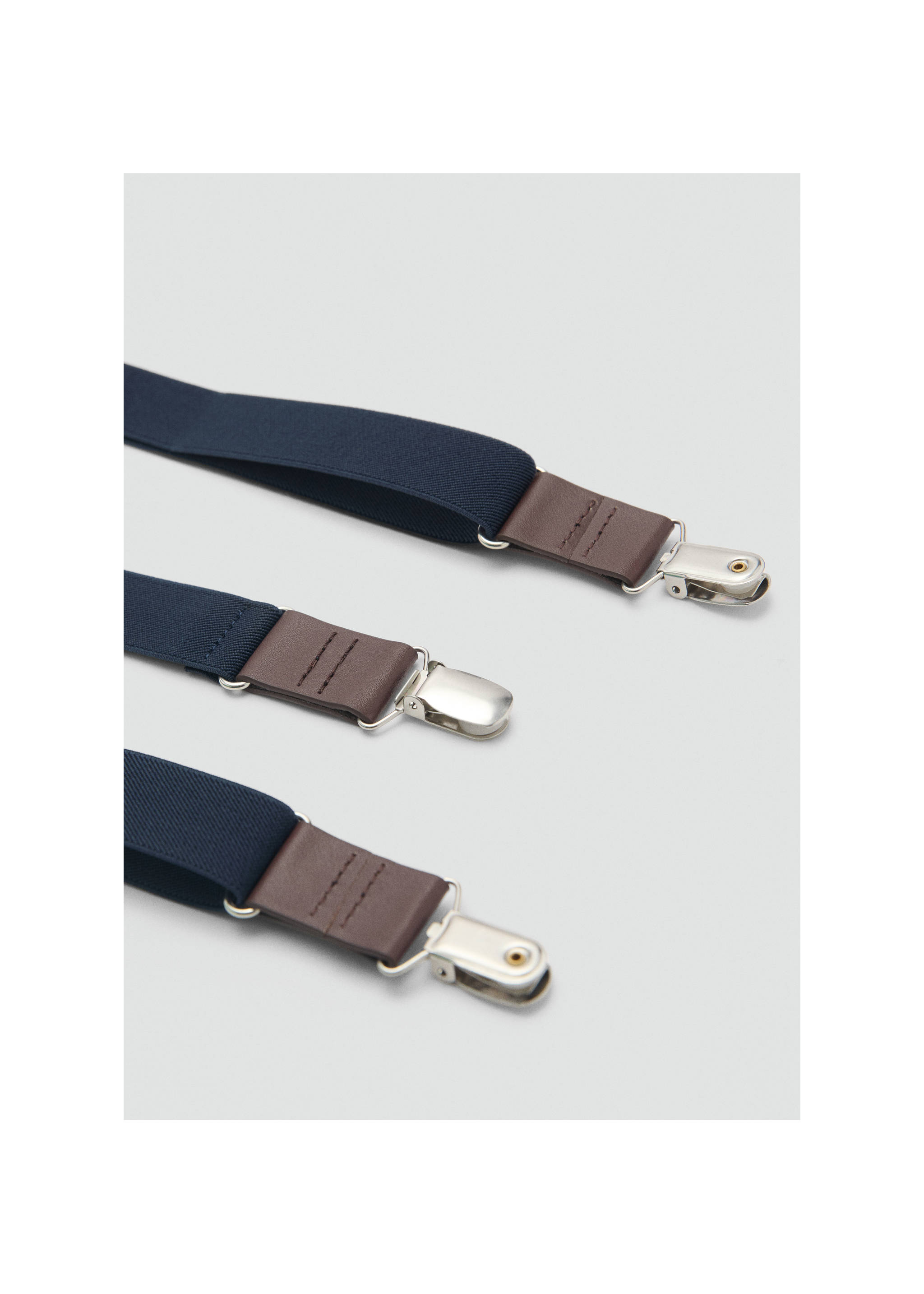 Verstellbare Stretch-Träger - Mittlere Ansicht, Dunkles Marineblau. Ref: 17071278-00.