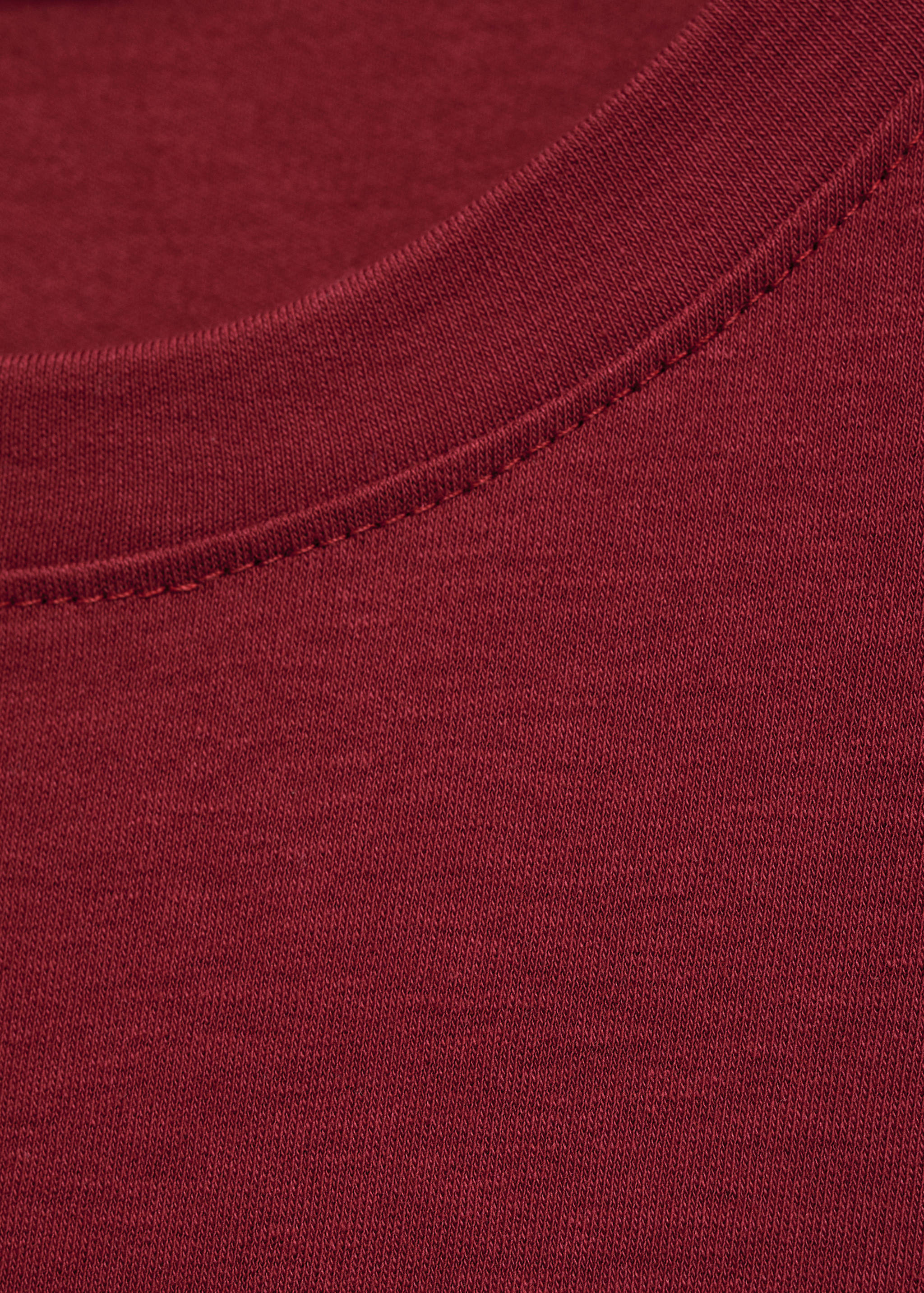 Camiseta algodón cuello redondo - Detalle del artículo 8