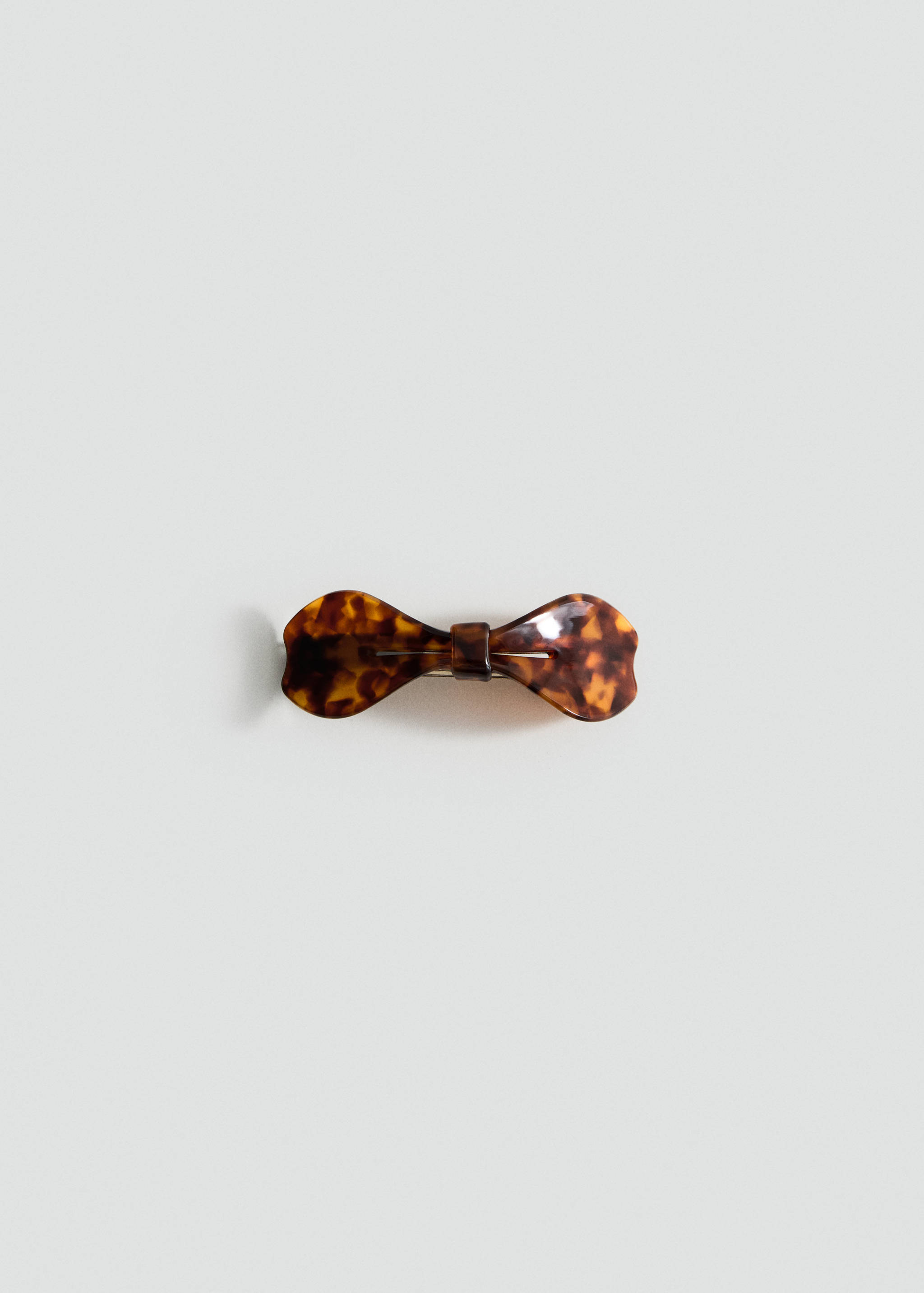 Tortoiseshell bow hair clip - Article without model