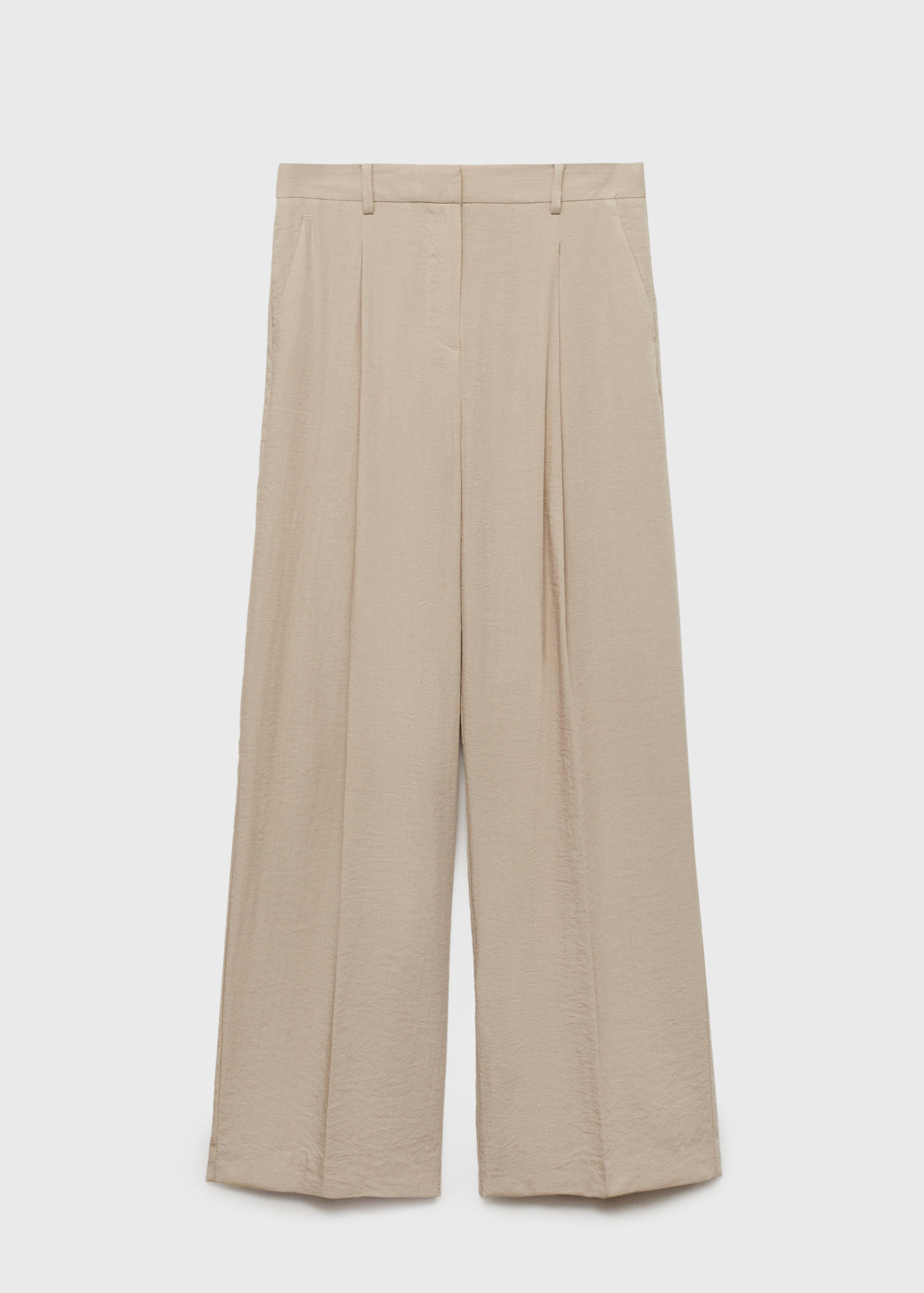 Pantalón wide leg pinzas - Artículo sin modelo