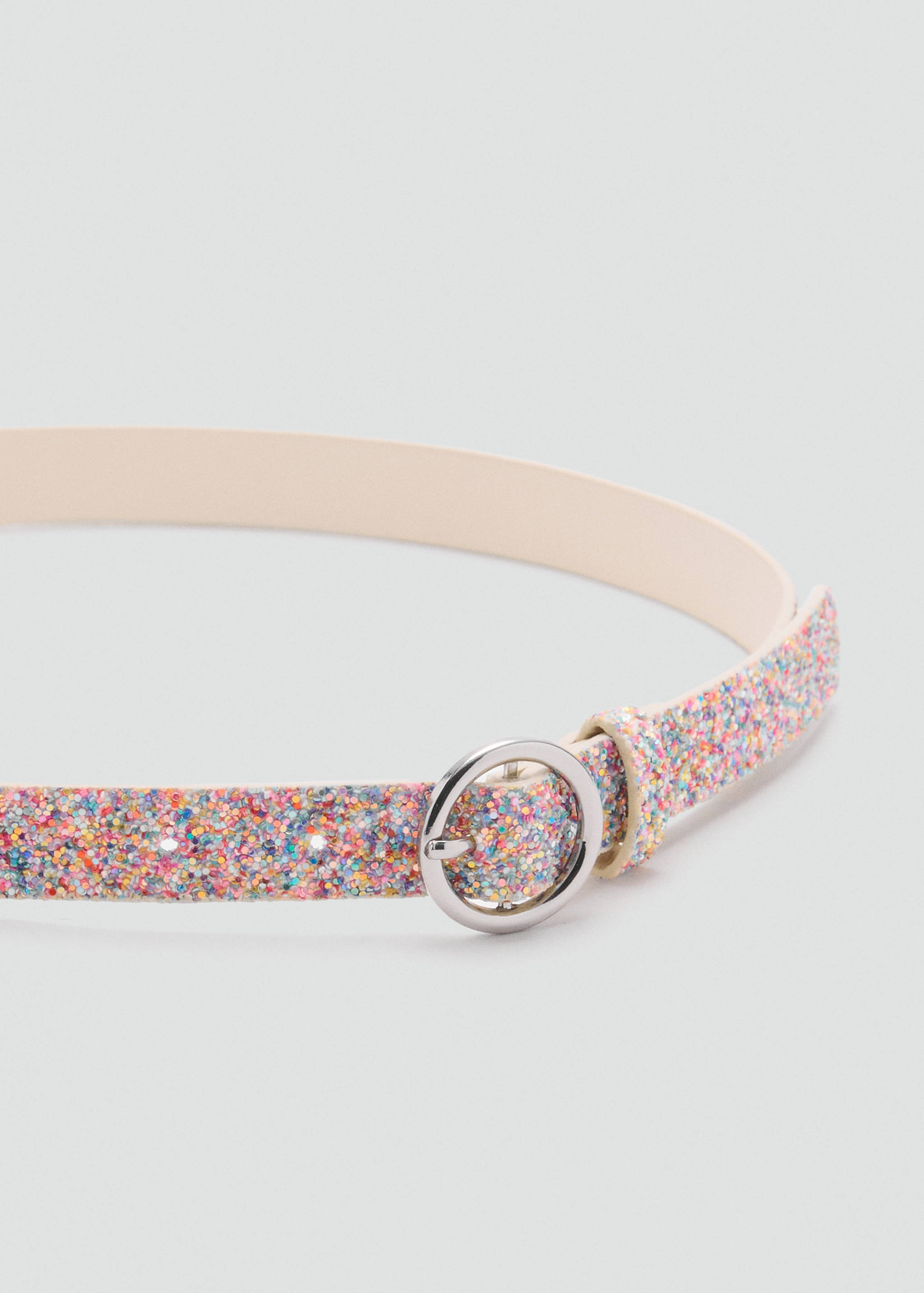 Cinturó purpurina - Pla mig