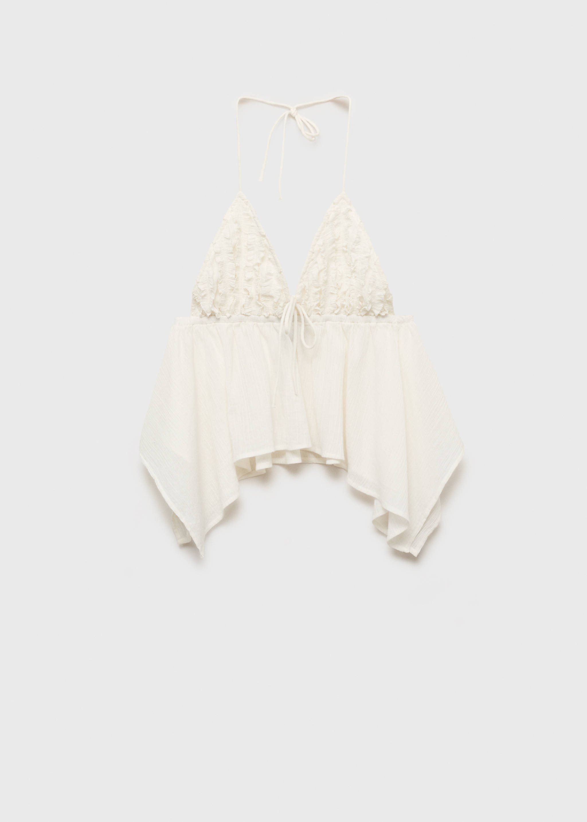 Top halter detall frunzit - Article sense model