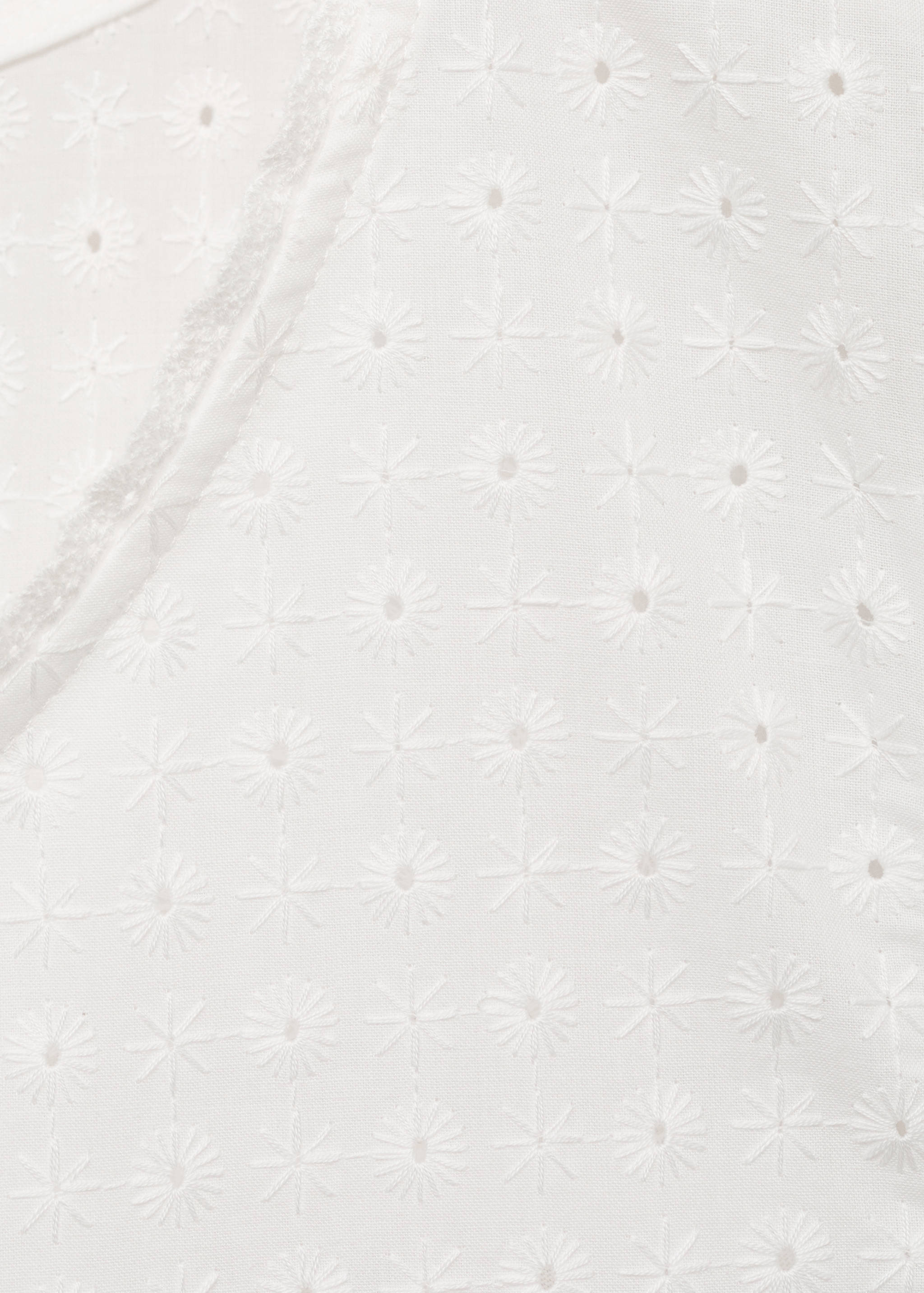 Nuisette coton détails brodé - Détail de l'article 0