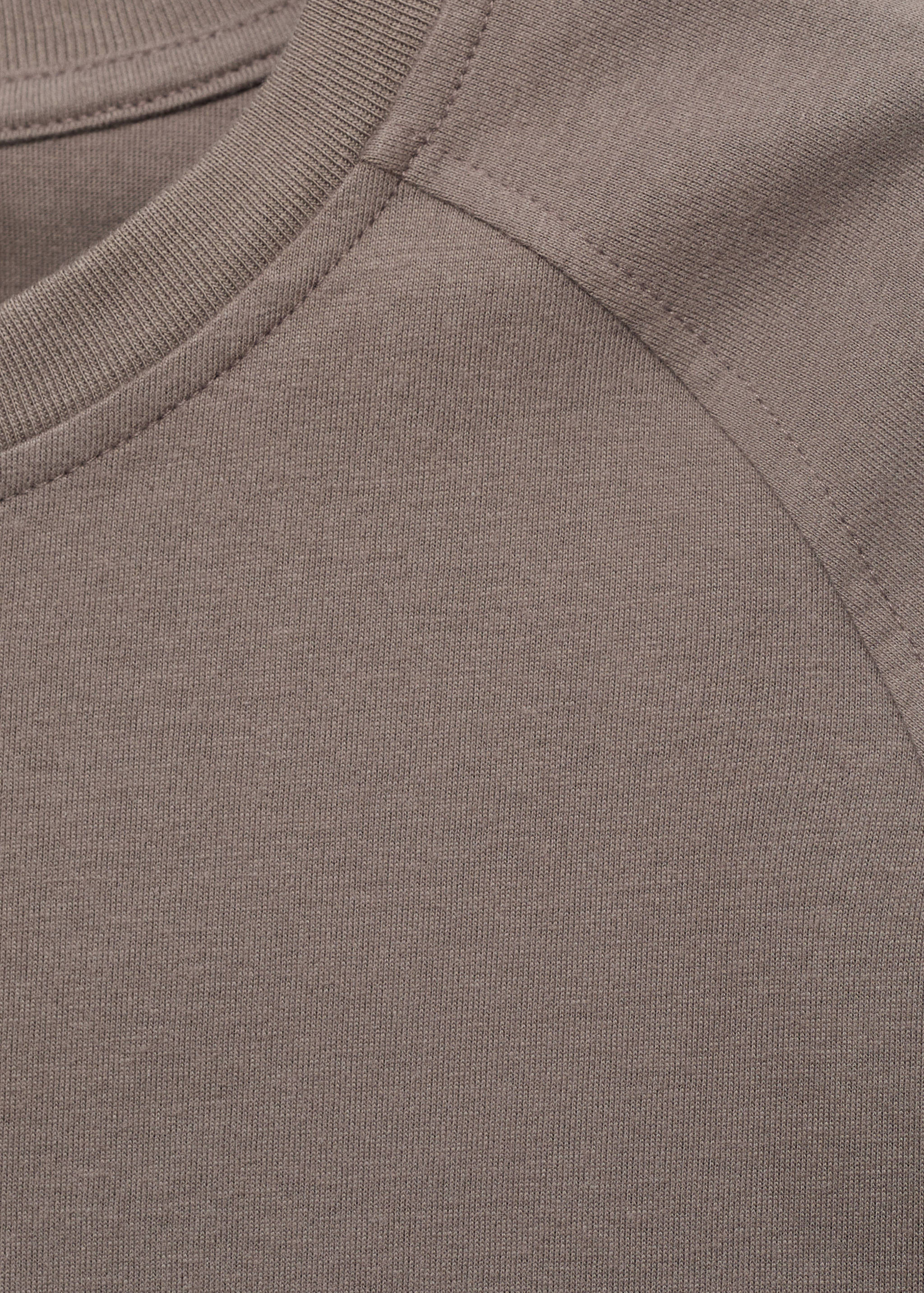 Bavlněná mikina v provedení soft - Detail zboží 8