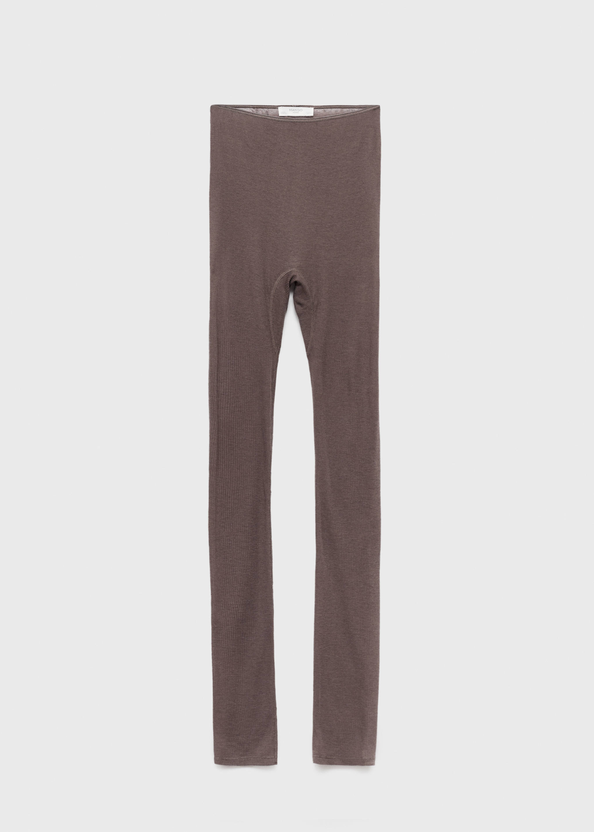 Rippstrick-Leggings-Pyjama - Artikel ohne Model