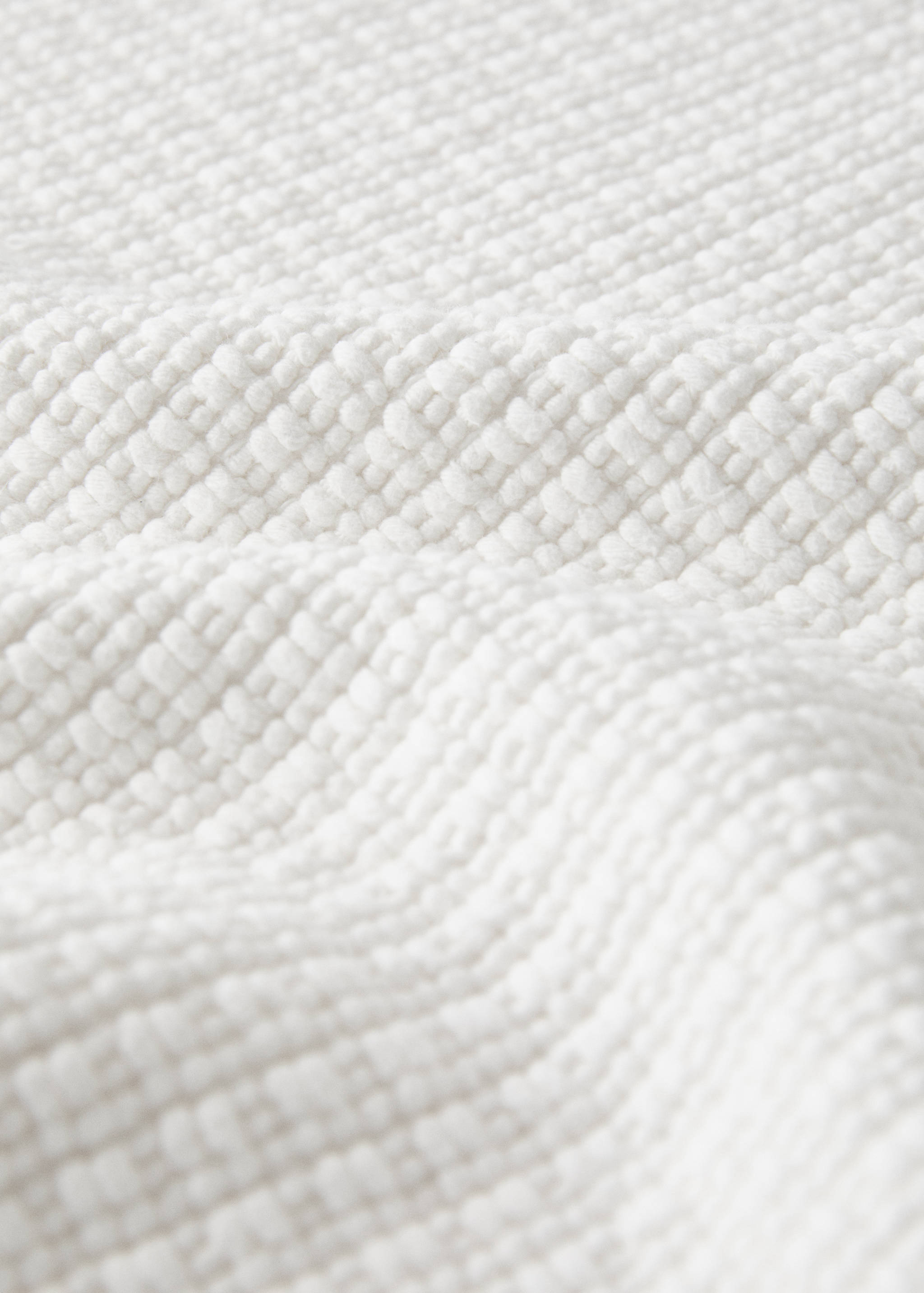 Cotton waffle bath rug - Details of the article 1