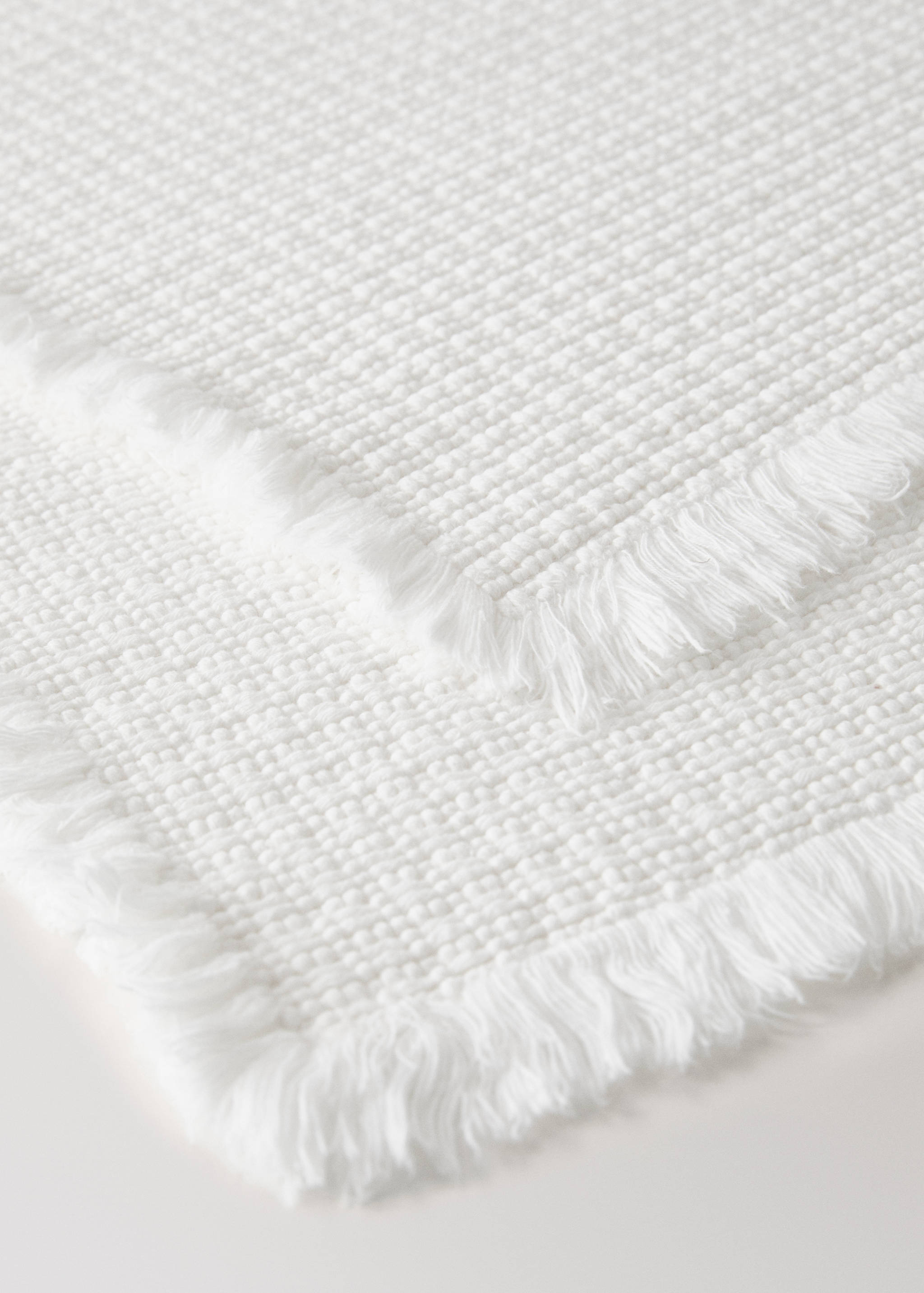 Cotton waffle bath rug - Details of the article 2