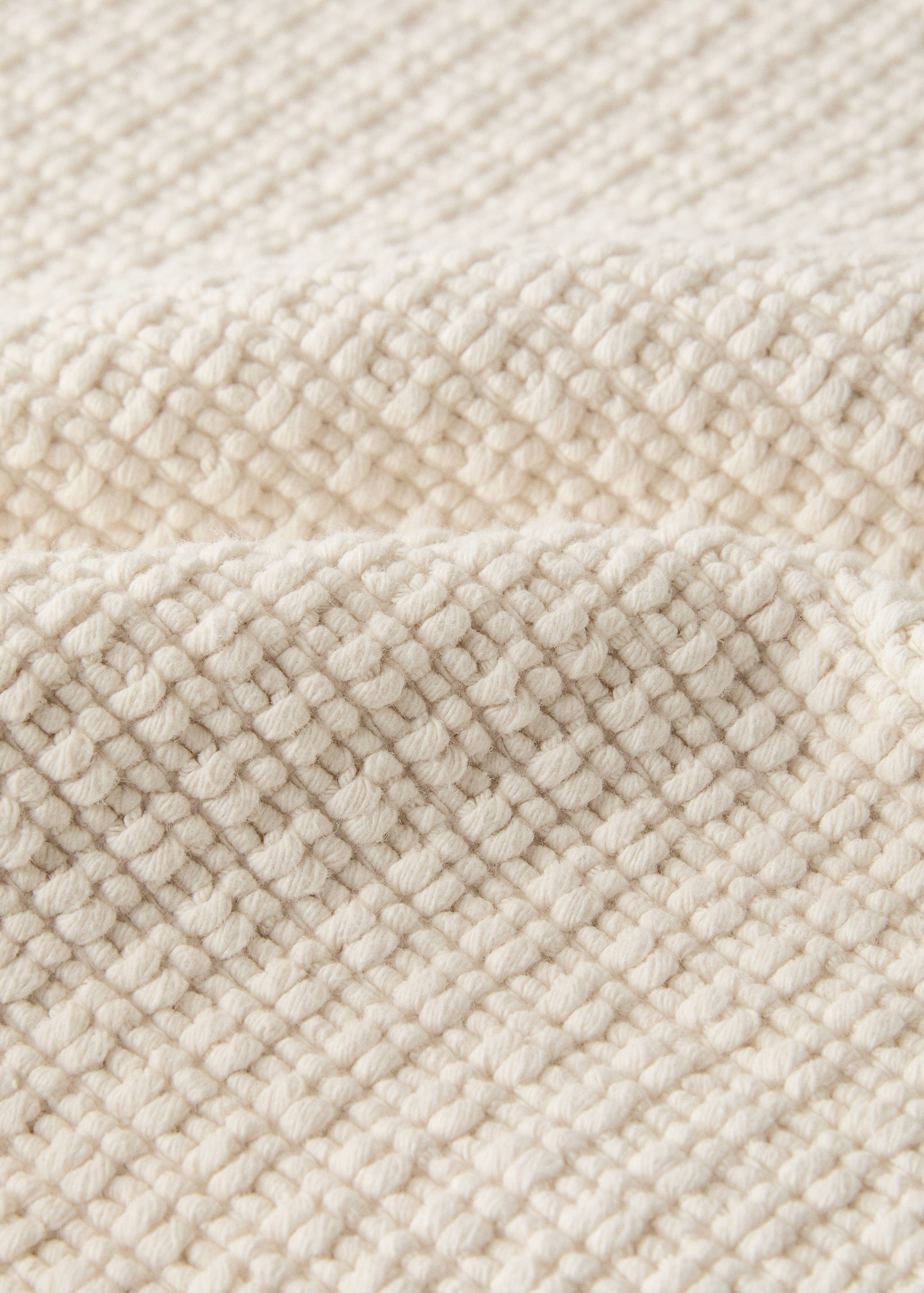 Cotton waffle bath rug - Details of the article 1