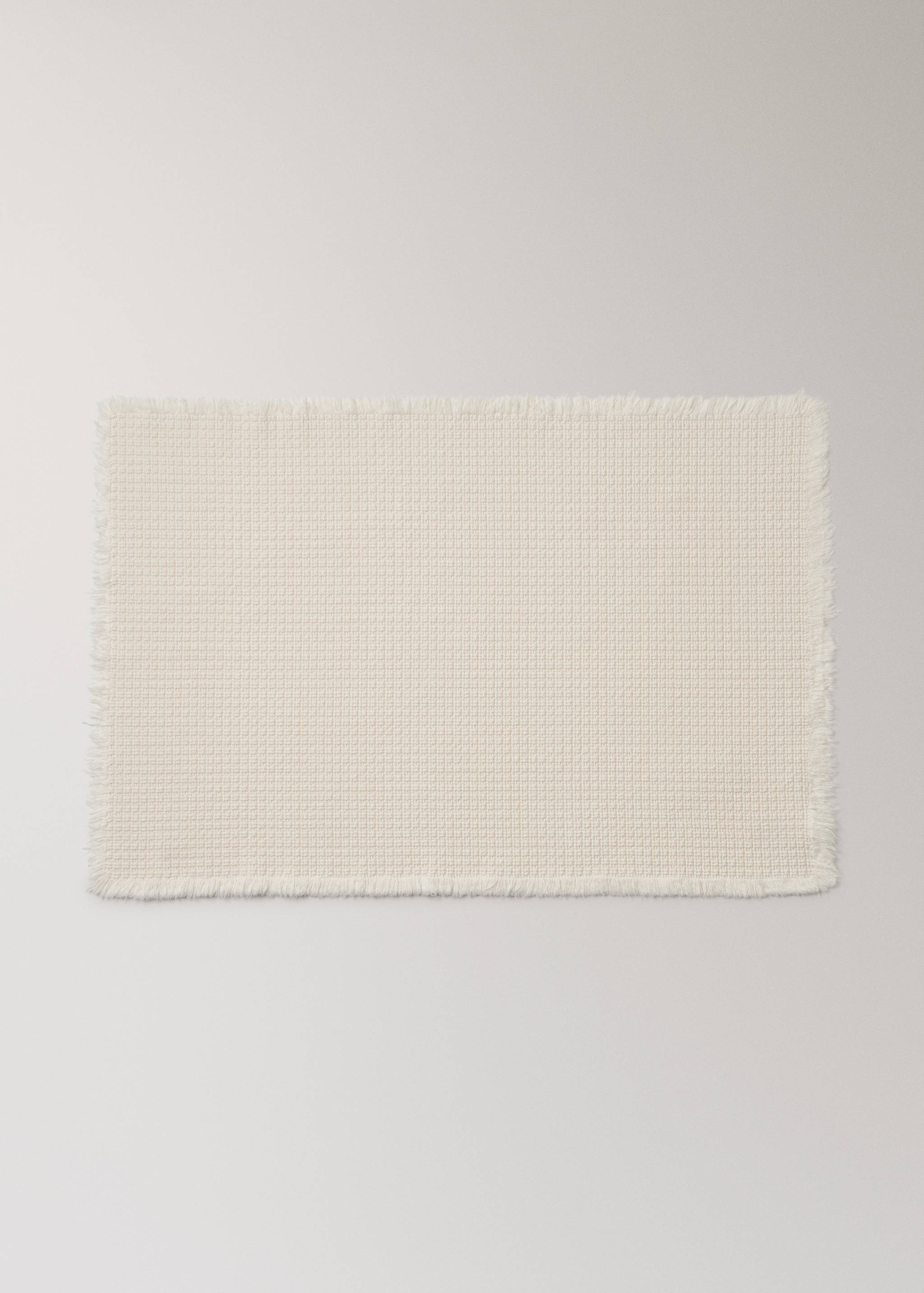 Cotton waffle bath rug - Article without model