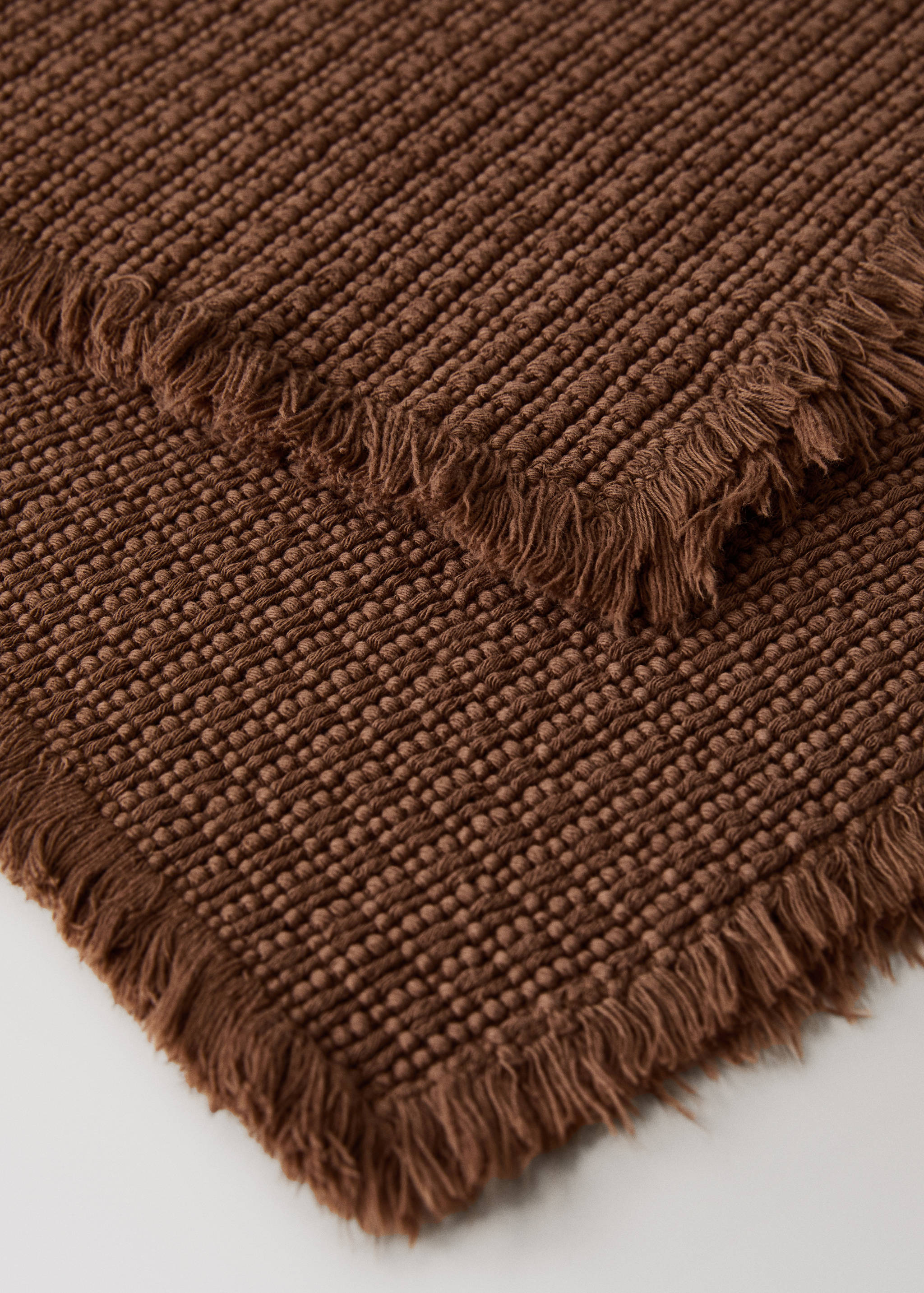 Cotton waffle bath rug - Details of the article 2