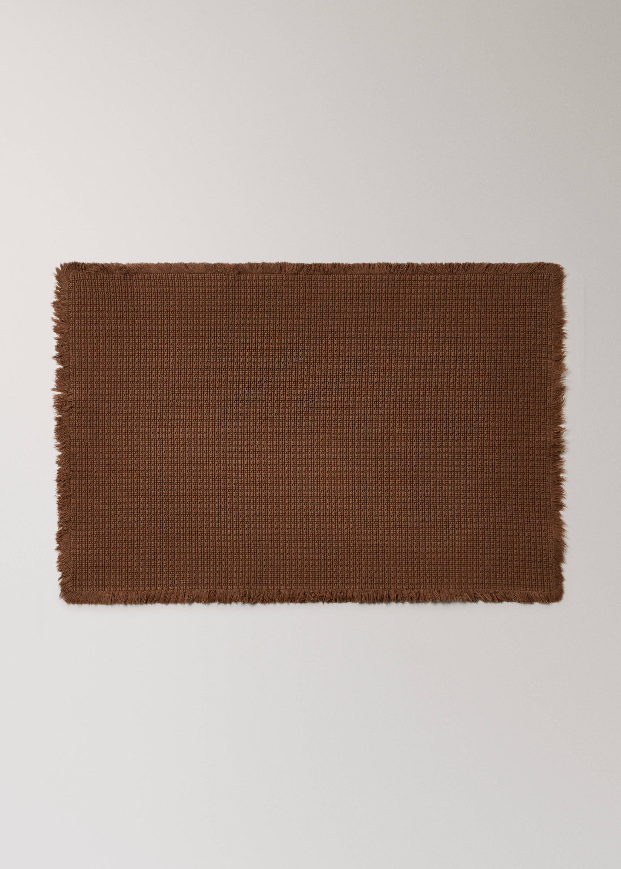Cotton waffle bath rug - Article without model
