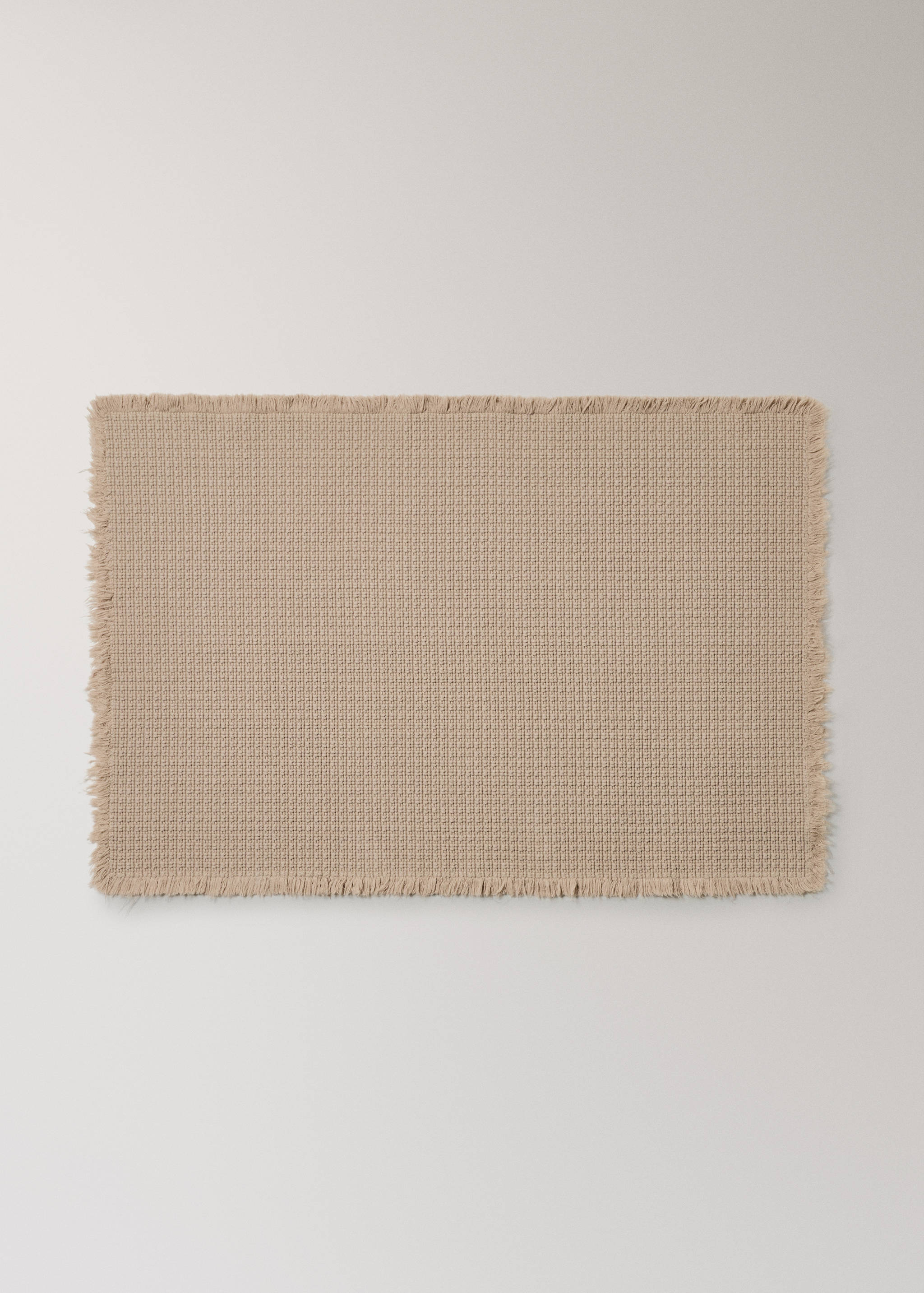 Cotton waffle bath rug - Article without model