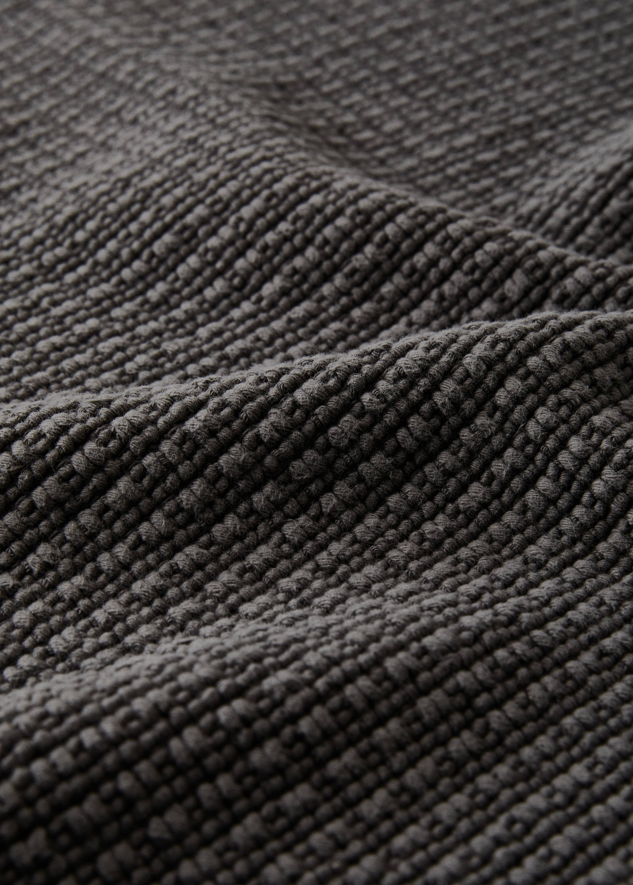 Cotton waffle bath rug - Details of the article 1