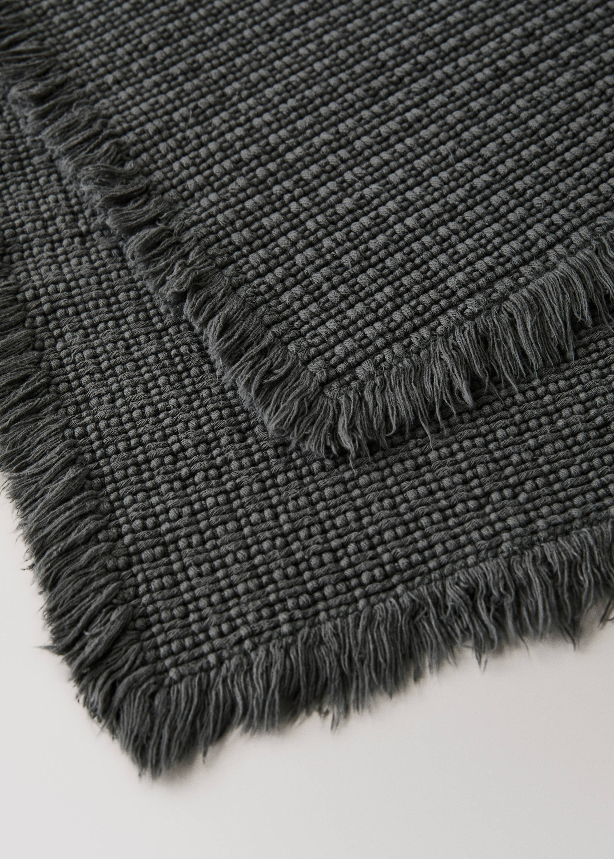 Cotton waffle bath rug - Details of the article 2