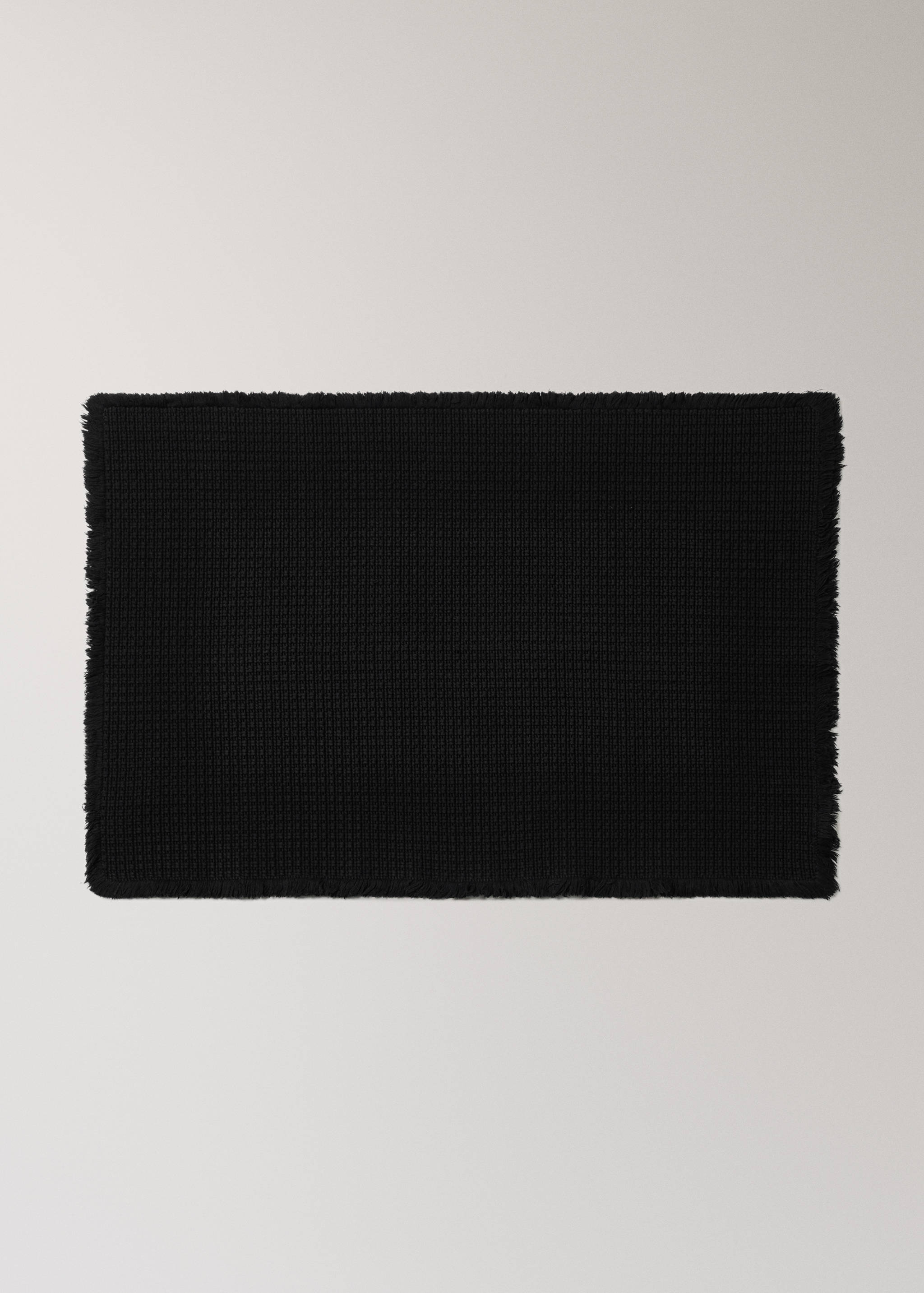 Cotton waffle bath rug - Article without model