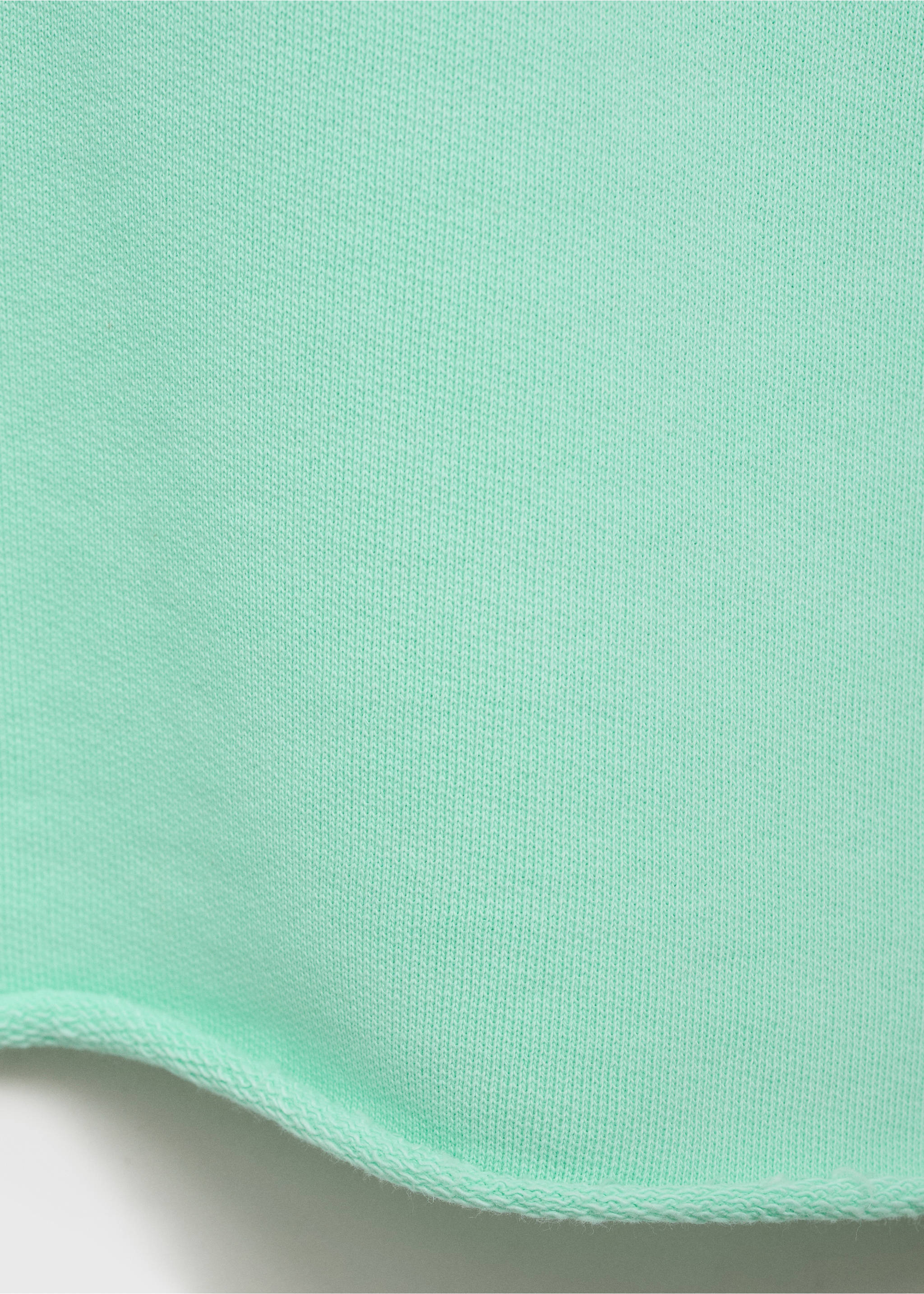 Sweatshirt with seamless finish - Details of the article 0, Green. Ref: 17071553-00.