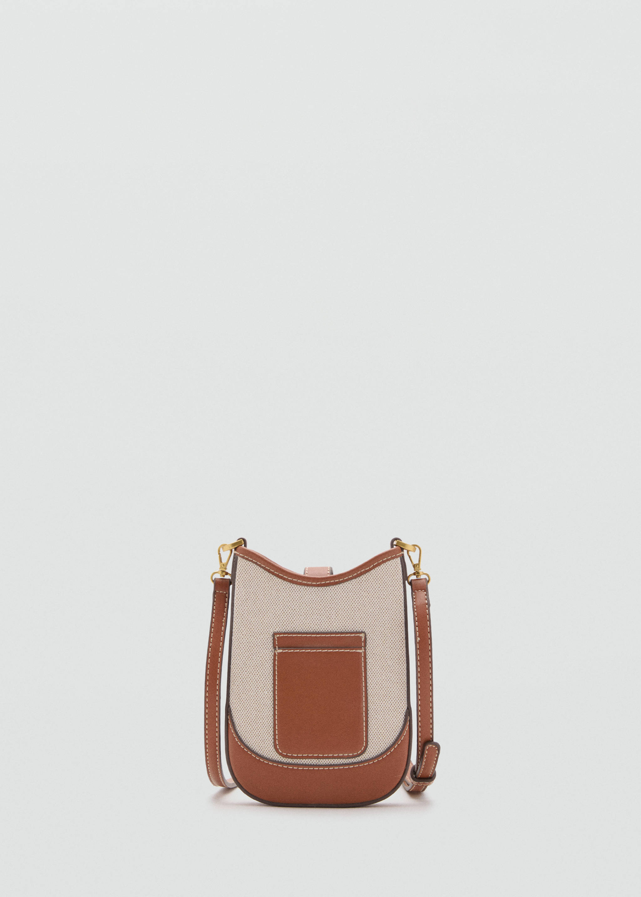 Handytasche mit Schultergurt aus Canvas - Detail des Artikels 2