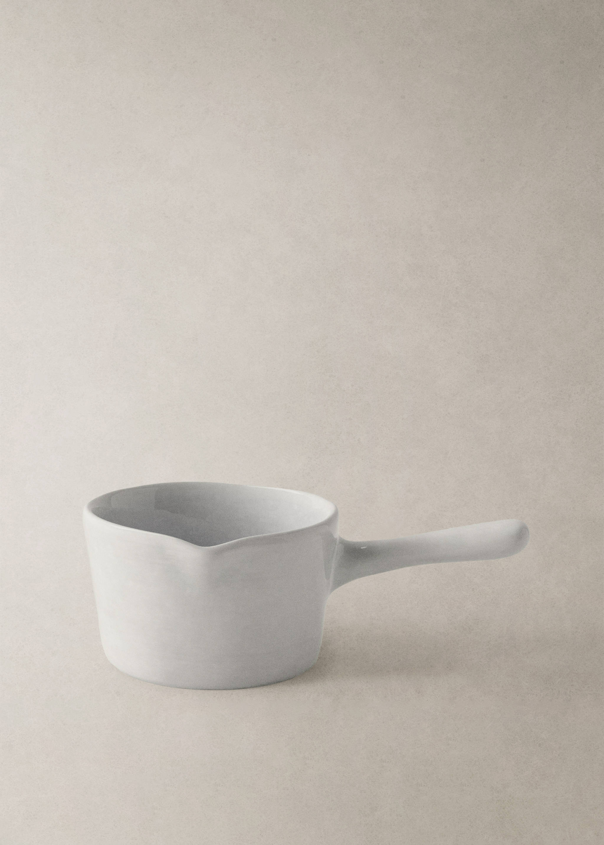 Earthenware saucepan with handle and design - Details of the article 7