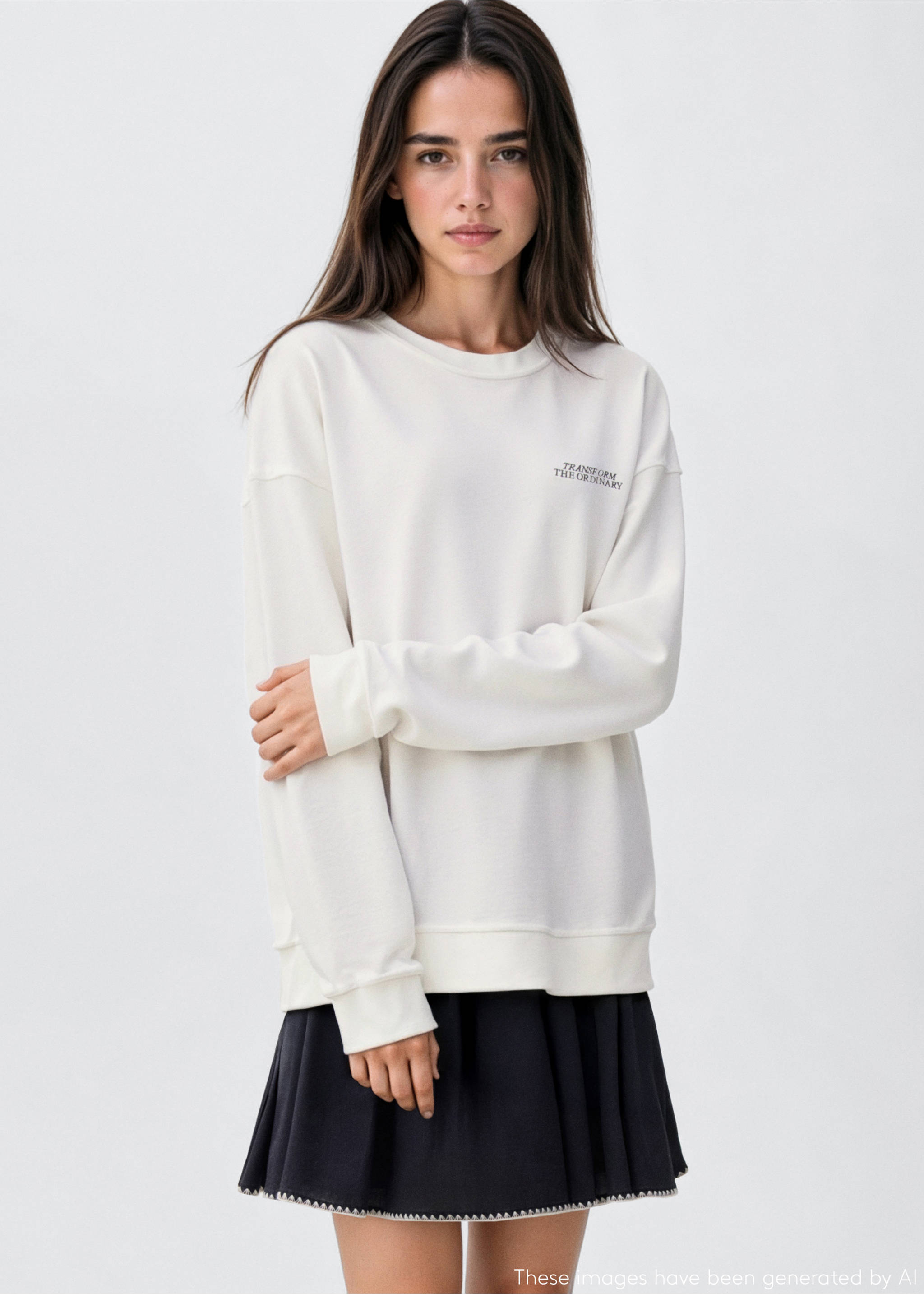 Butterfly-print sweatshirt - Medium plane, Off White. Ref: 17072534-00.