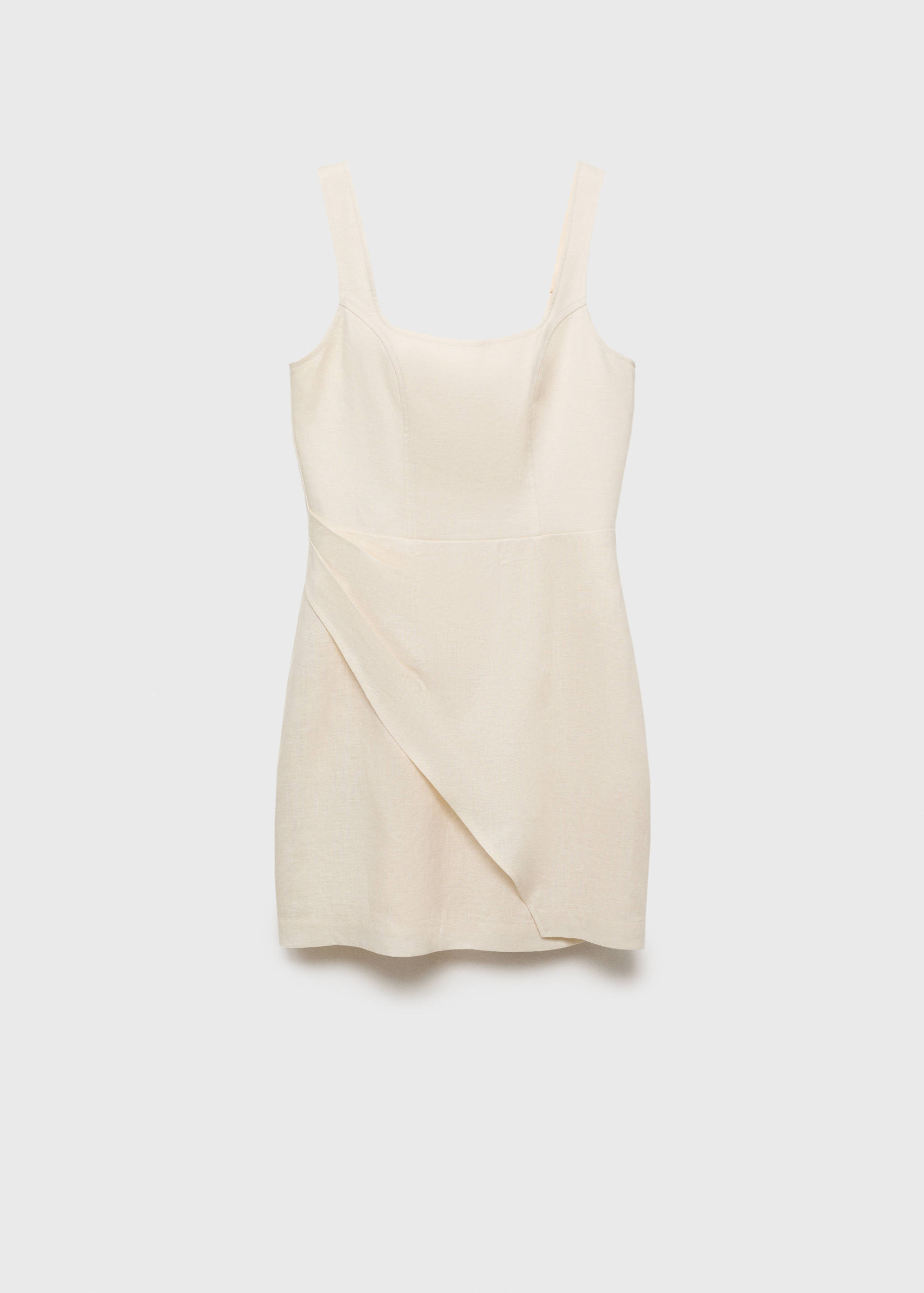 Linen wrap dress - Article without model