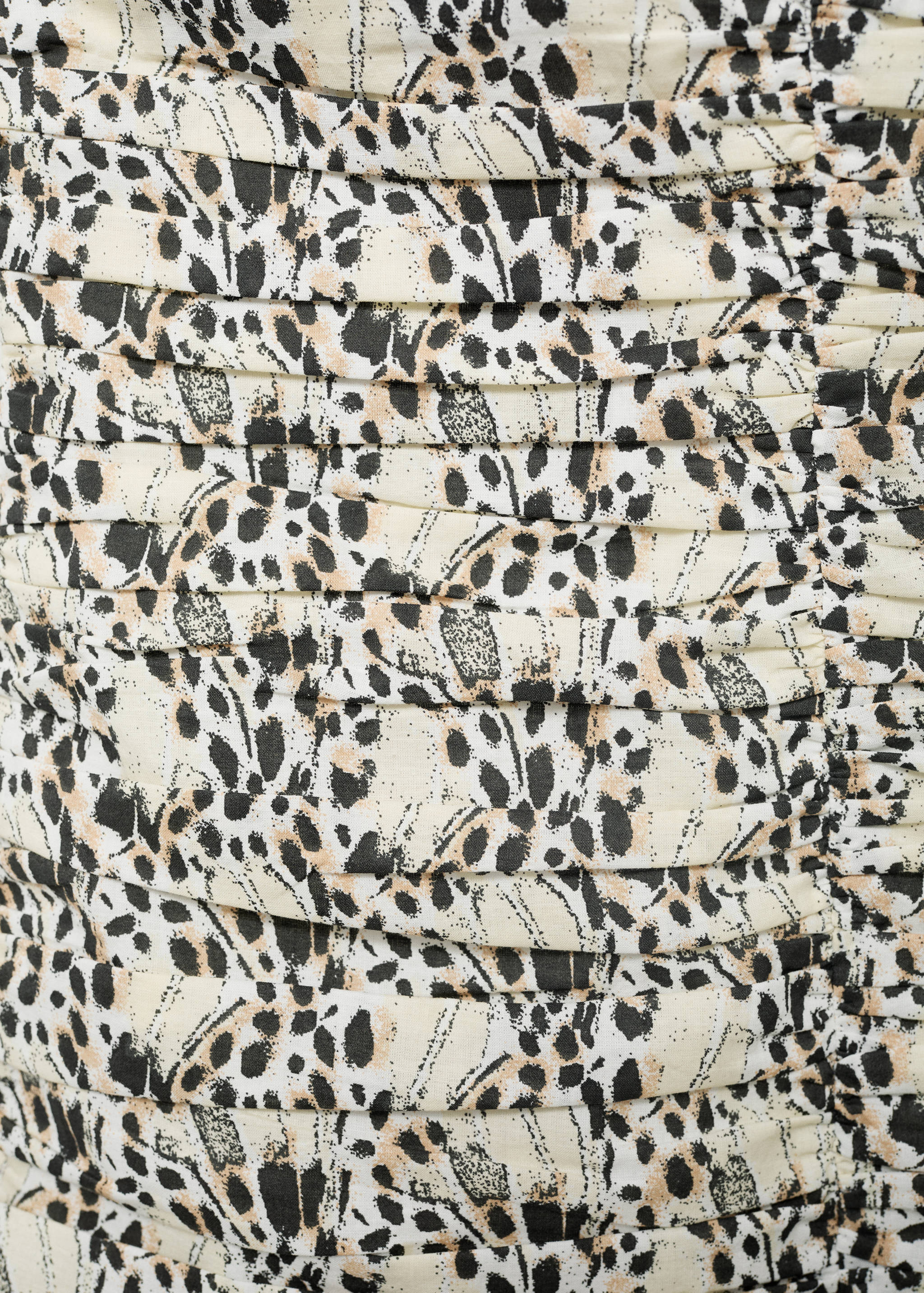 Printed ruched dress - Details of the article 8