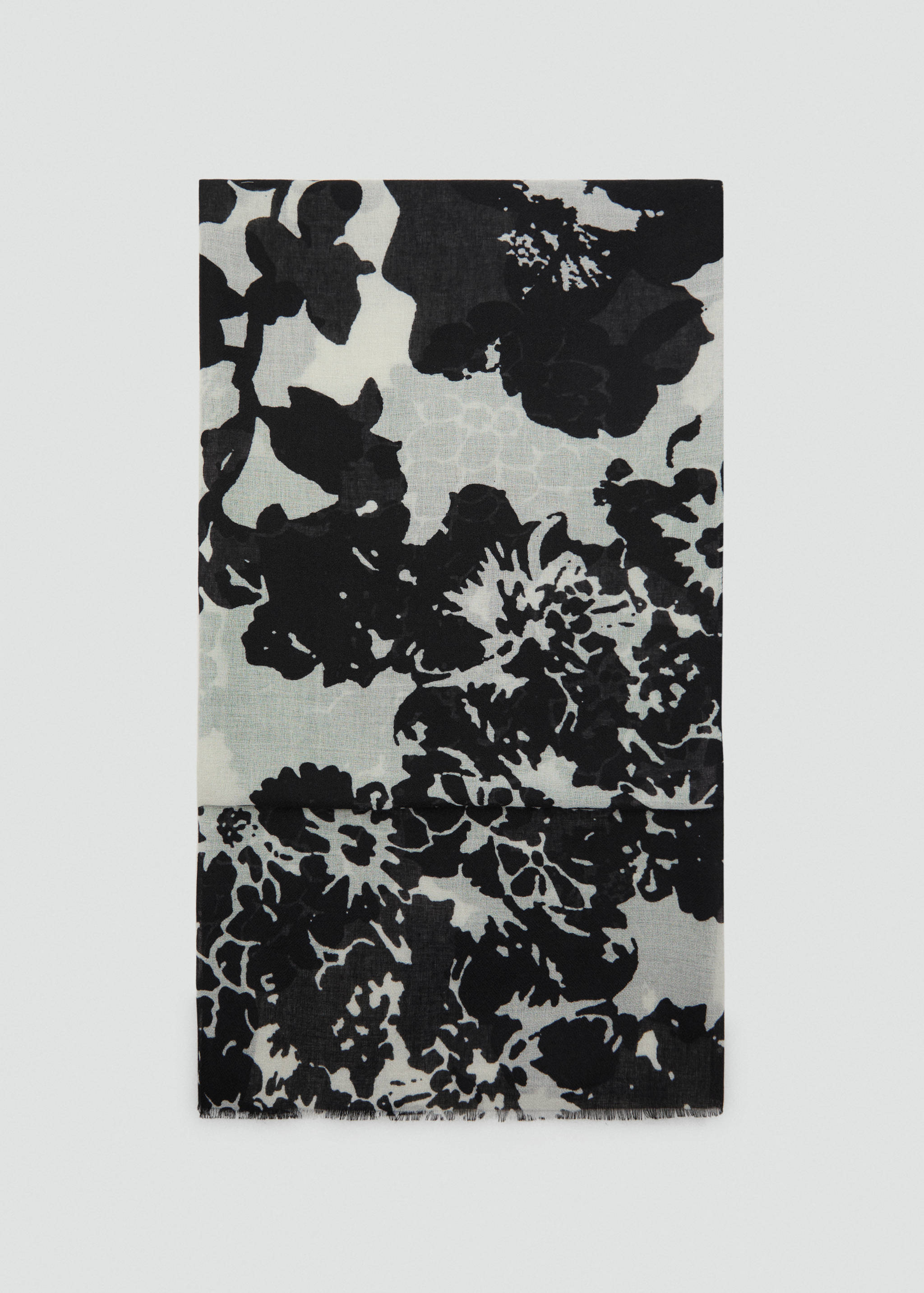 Floral print scarf - Article without model