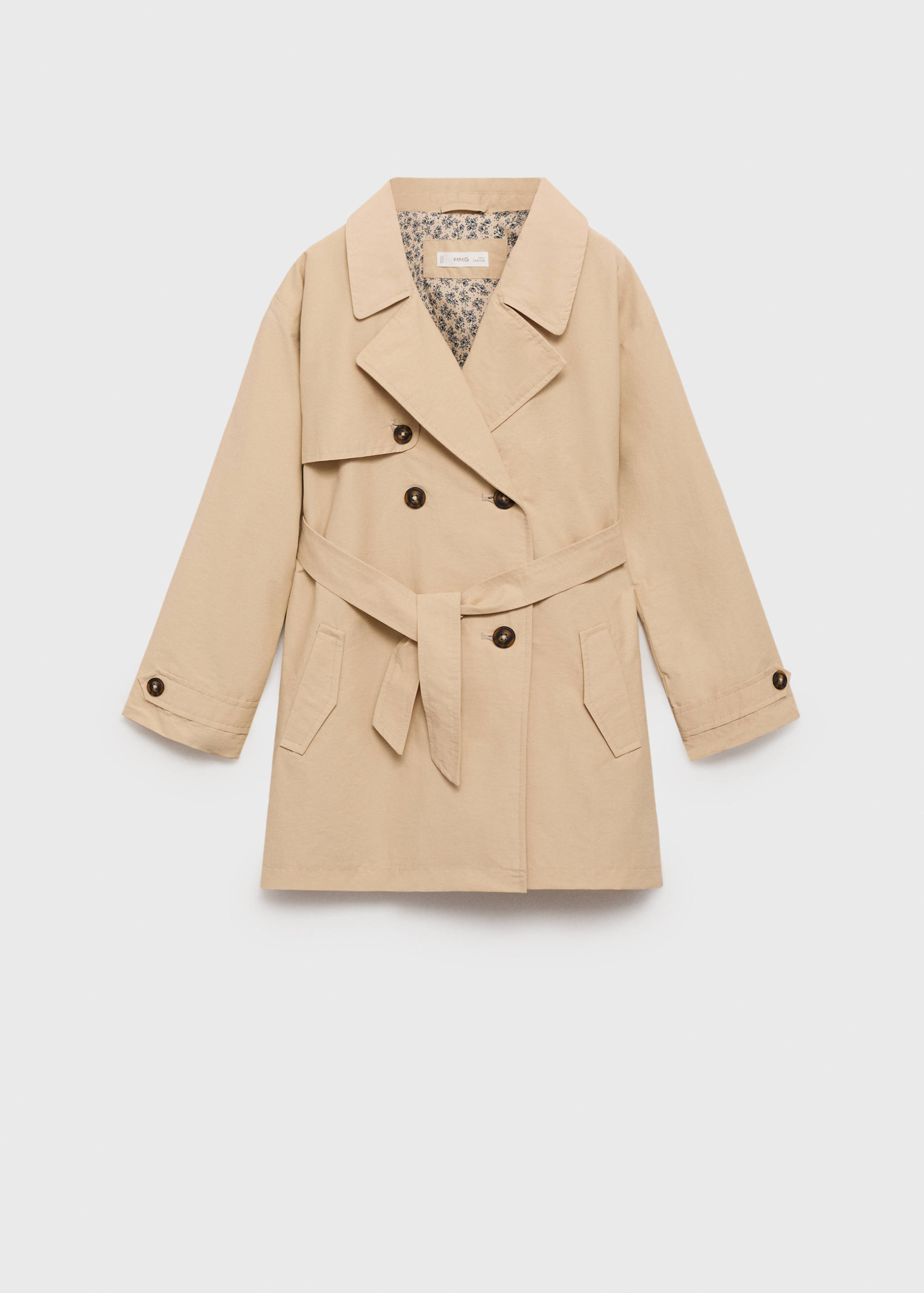 Double-breasted trench coat - Article without model