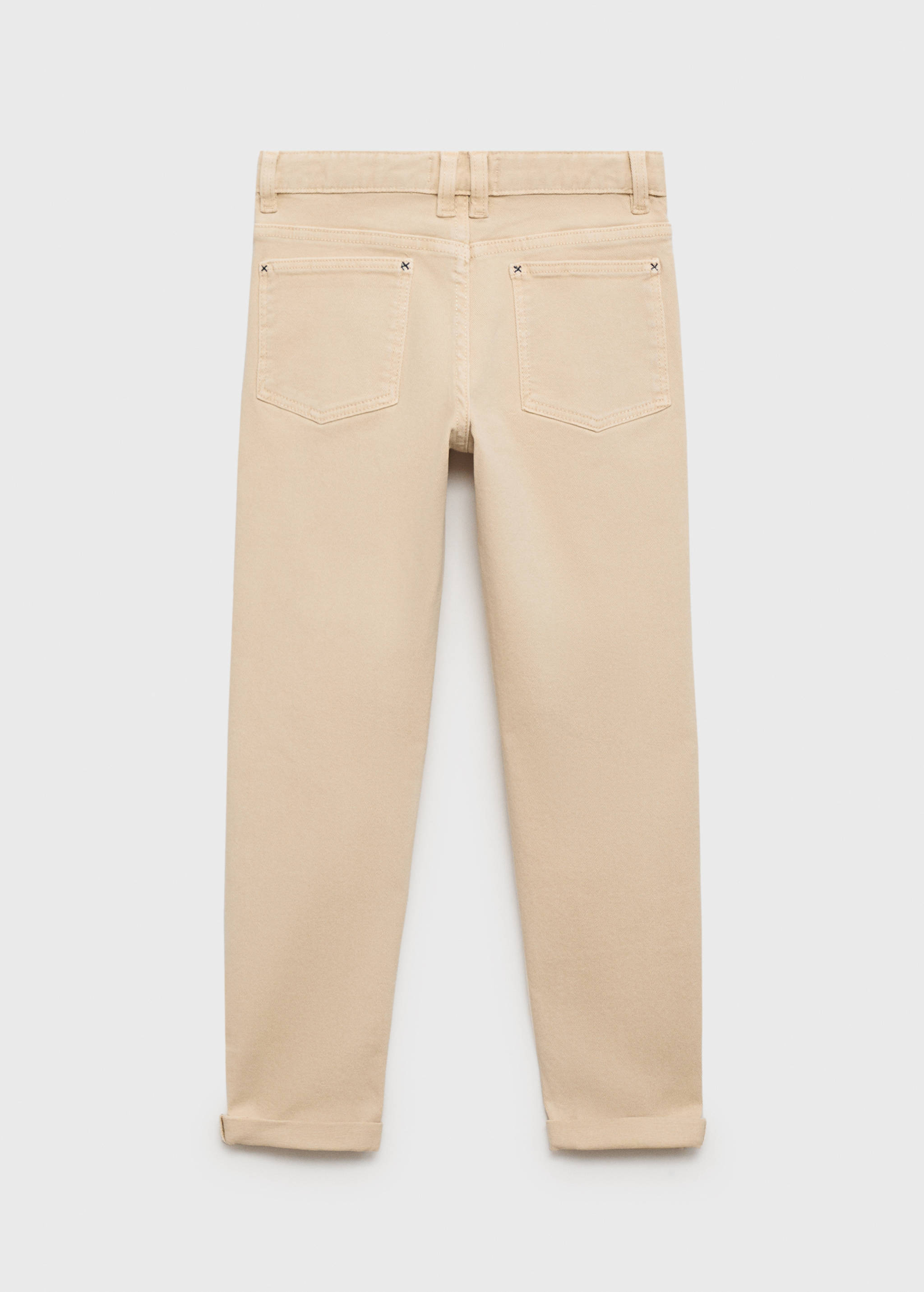 Pantalón recto - Reverso del artículo