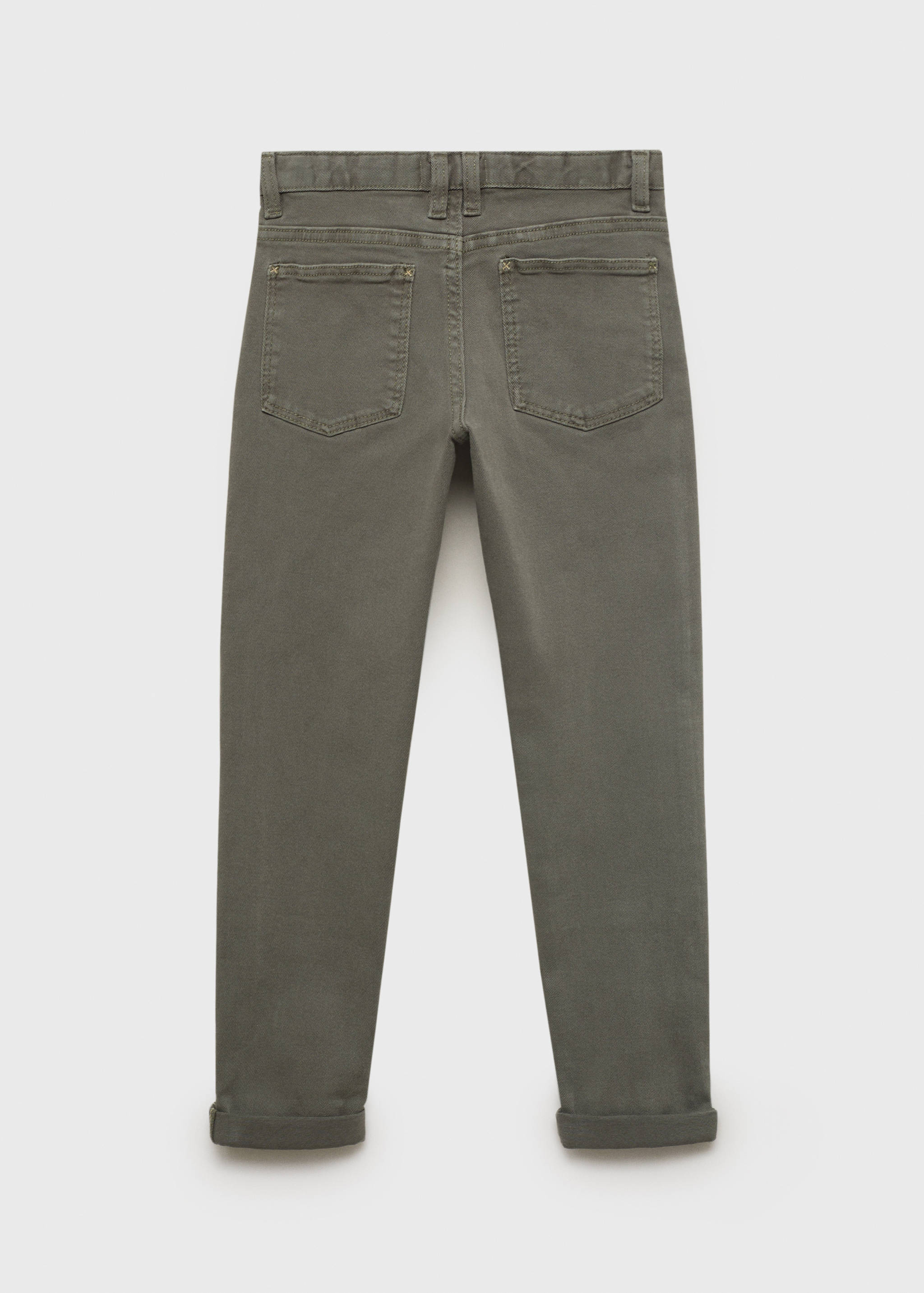 Pantalón recto - Reverso del artículo