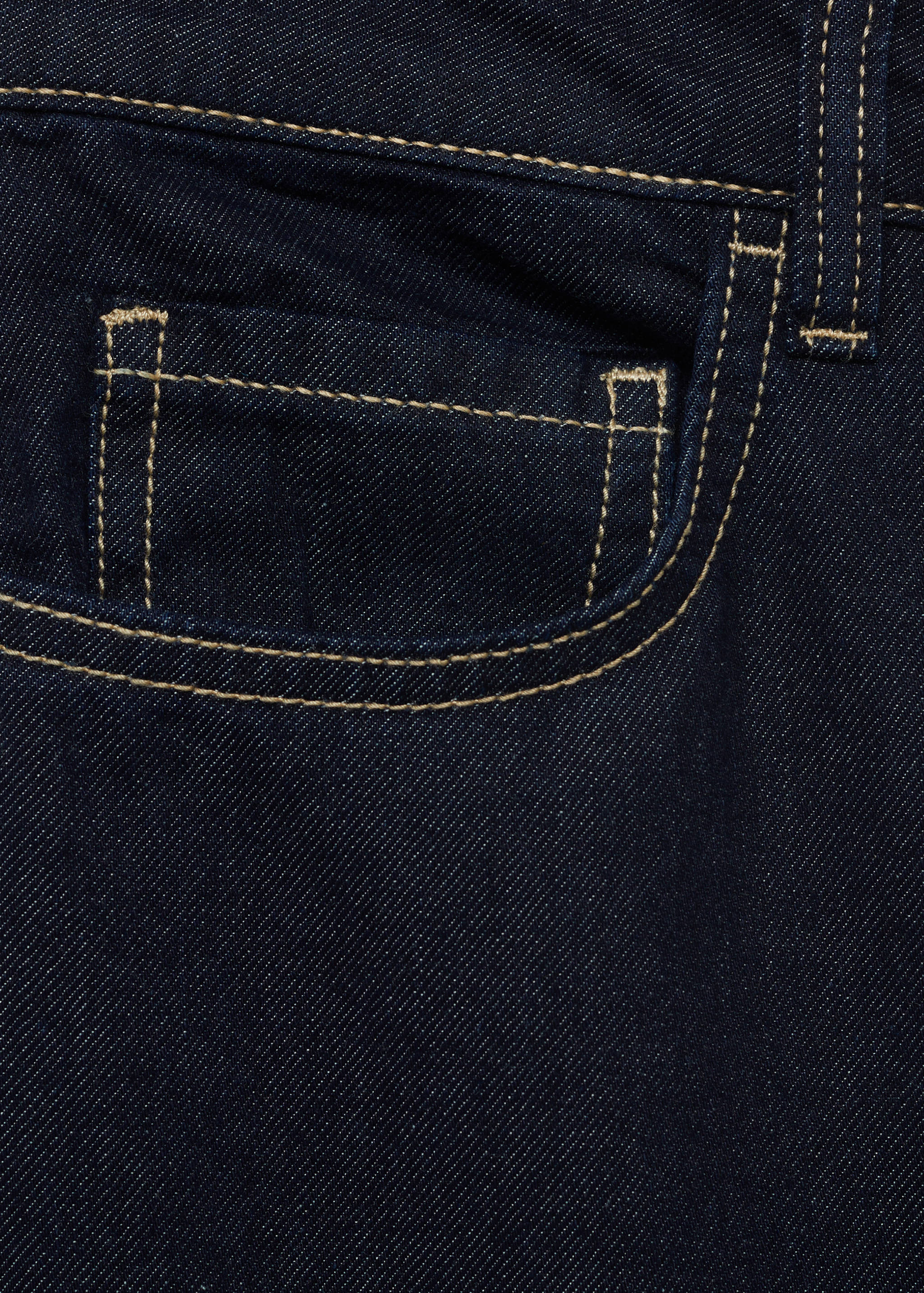 Low-rise wideleg jeans - Details of the article 0
