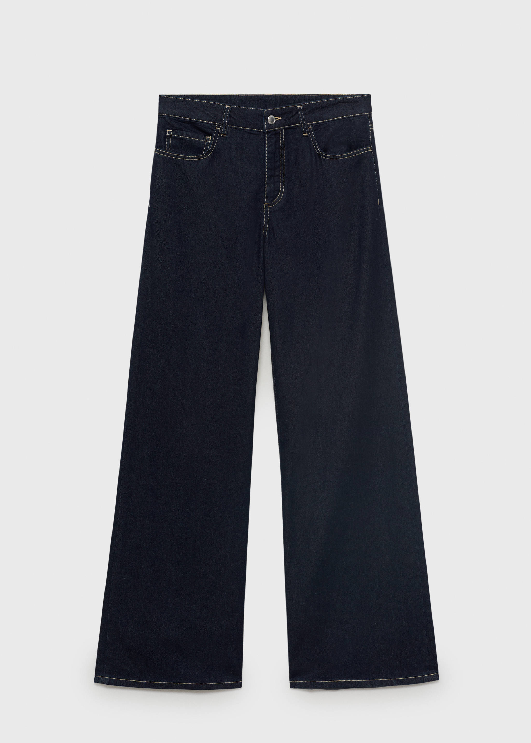 Jeansy wide leg z niskim stanem - Artykuł bez modela/modelki