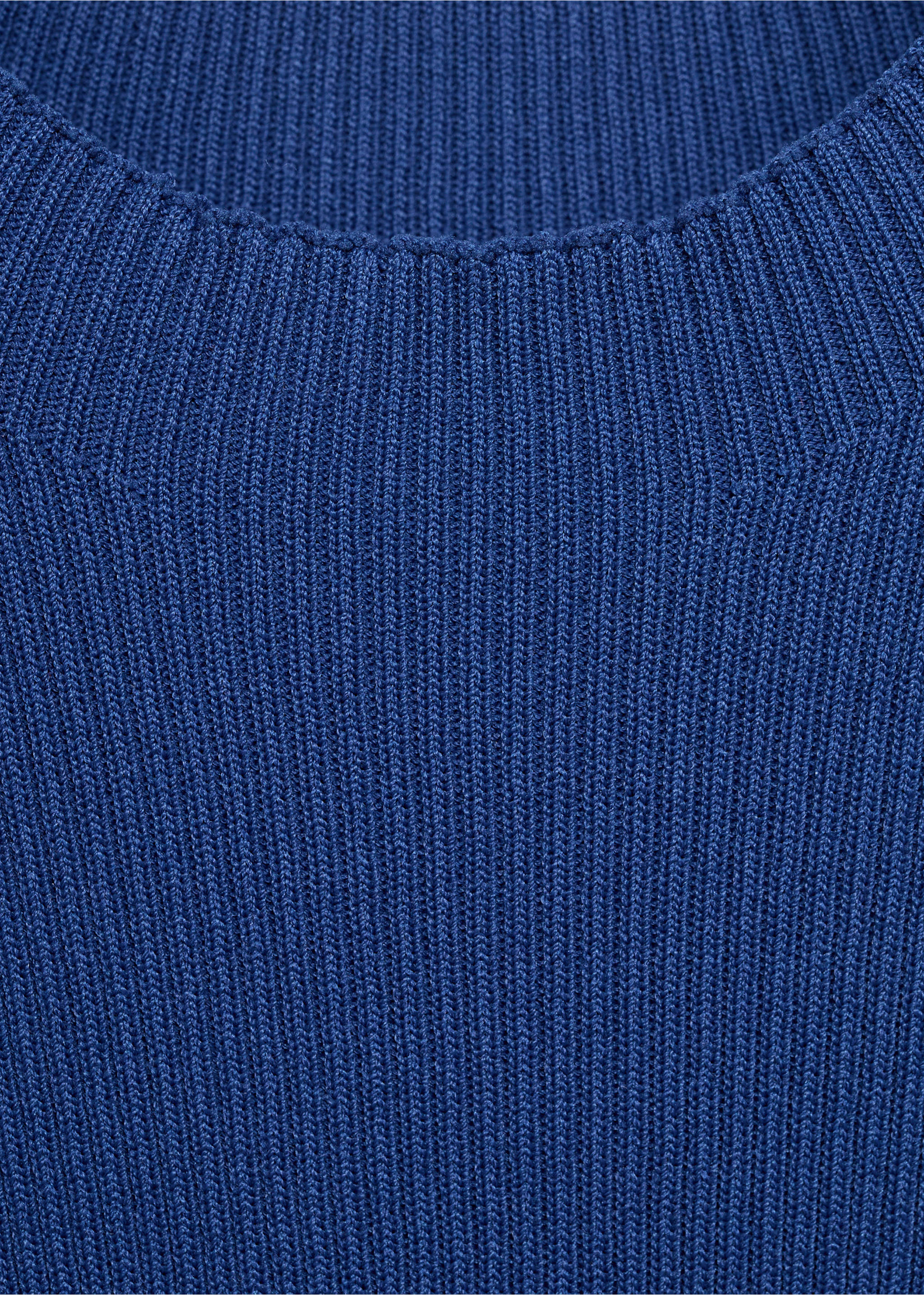 Robe cintrée maille - Détail de l'article 8, Bleu électrique. Ref: 17072904-00.