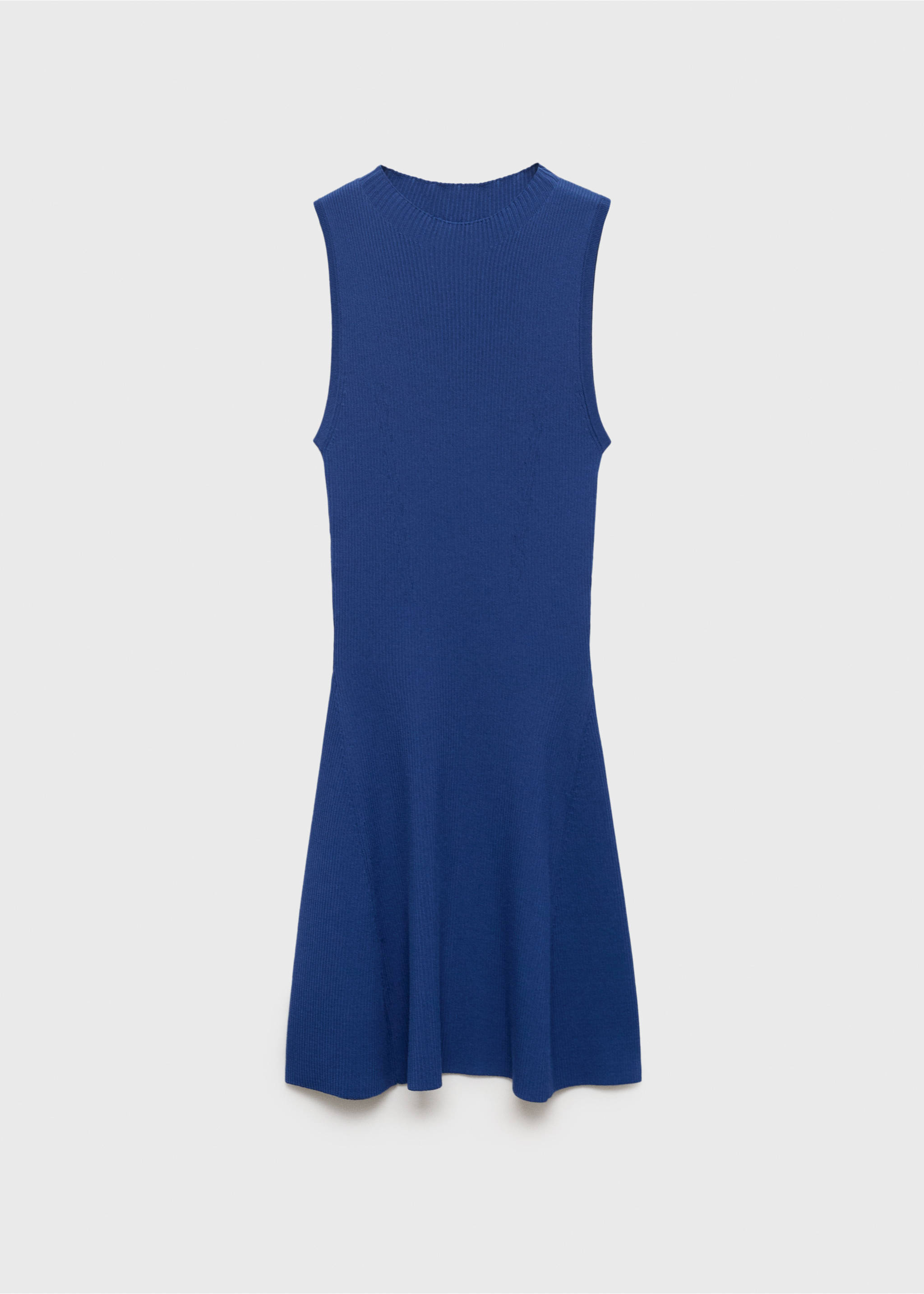 Robe cintrée maille - Article sans modèle, Bleu électrique. Ref: 17072904-00.