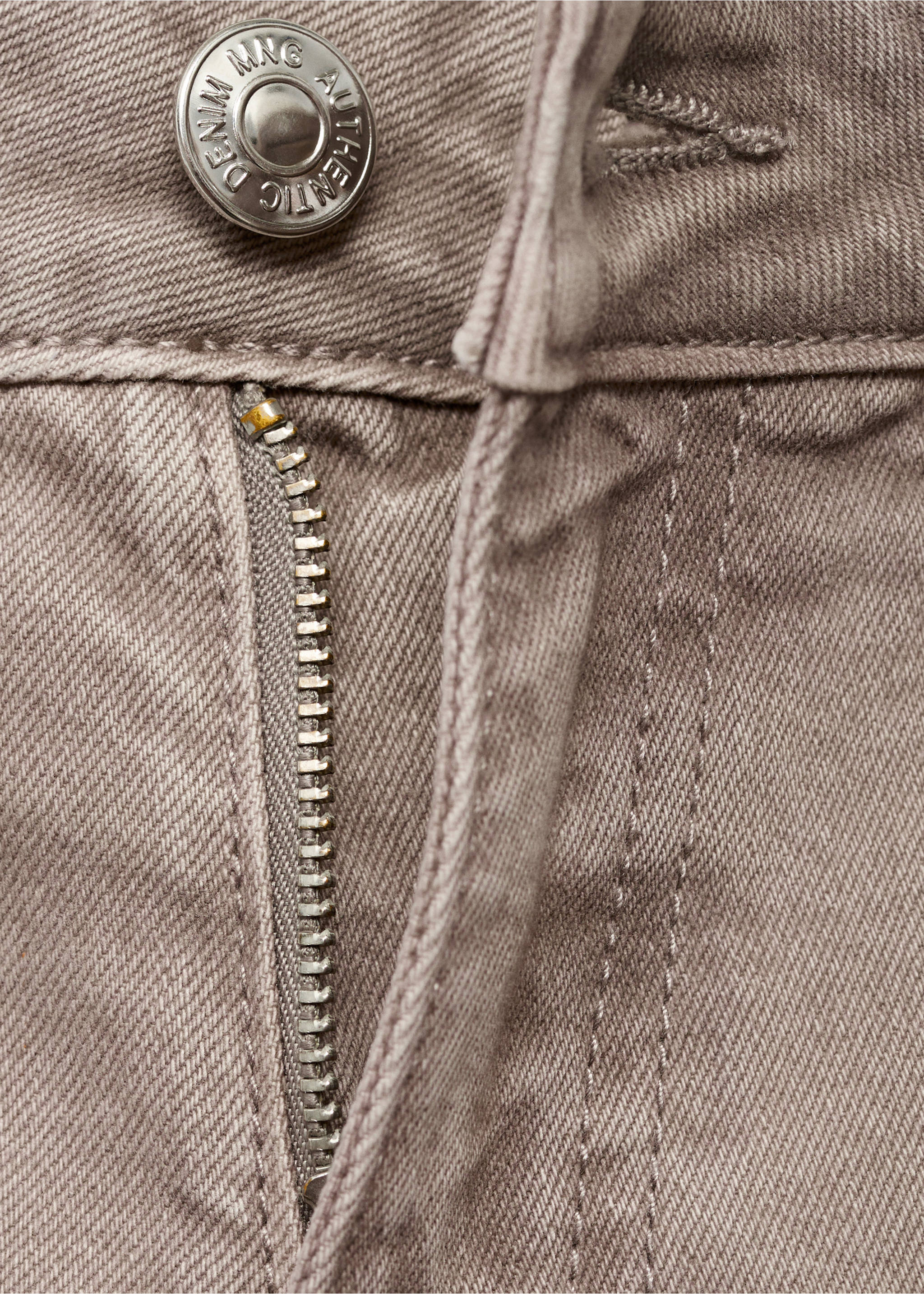Jeans low waist tachuelas - Detalle del artículo 0, Marrón medio. Ref: 17072907-00.