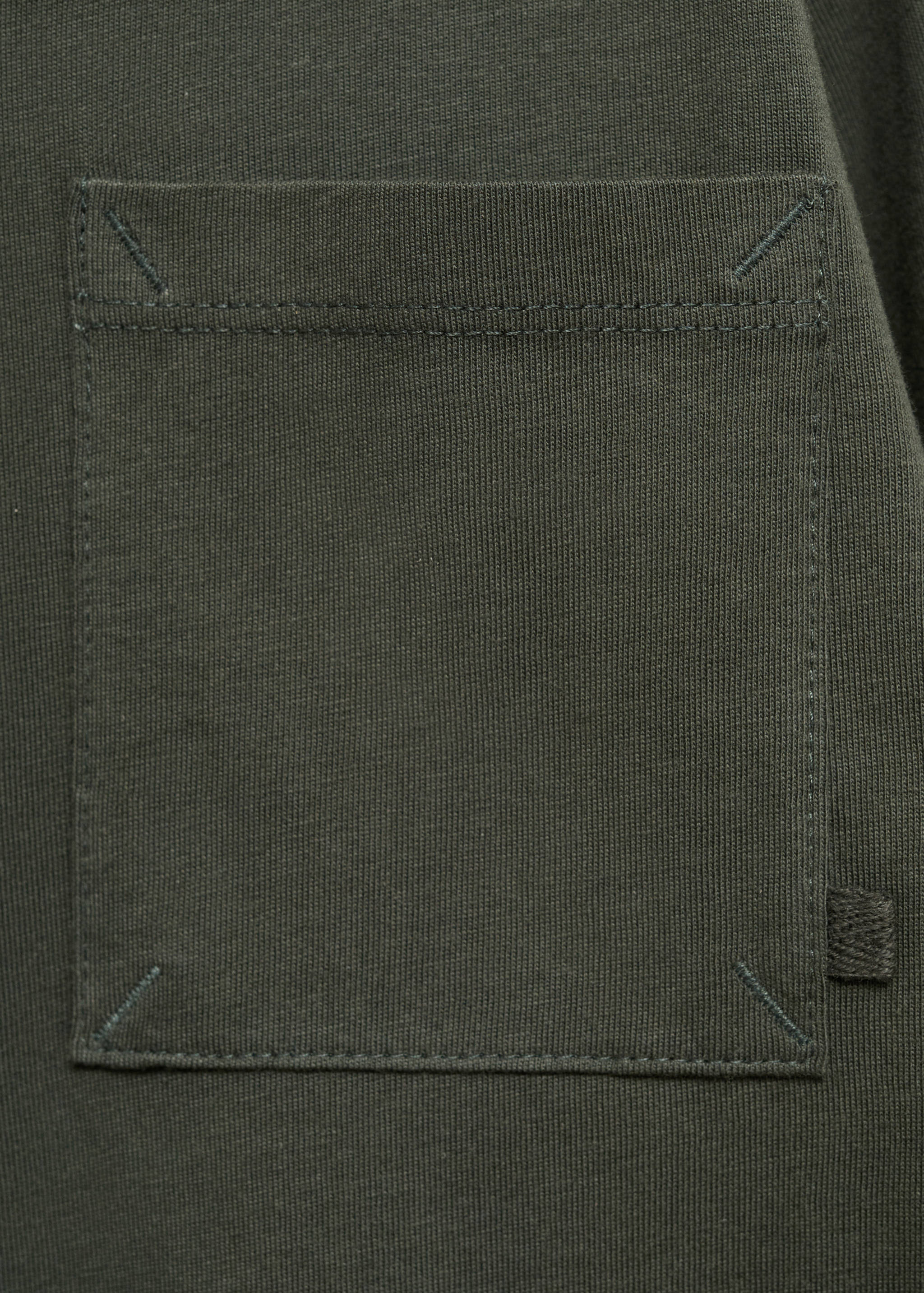 T-shirt manches longues poche - Détail de l'article 0