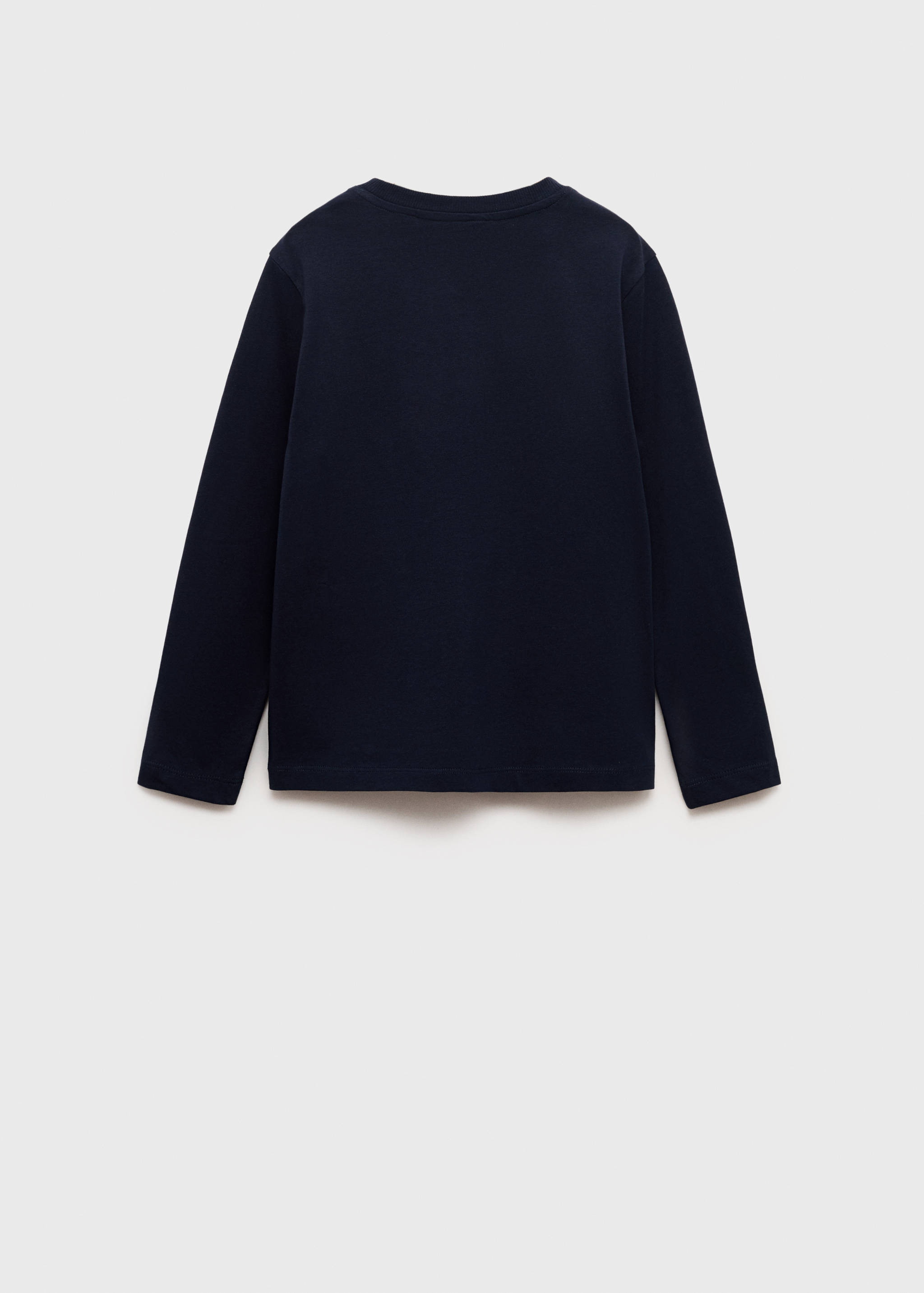 T-shirt manches longues poche - Verso de l’article