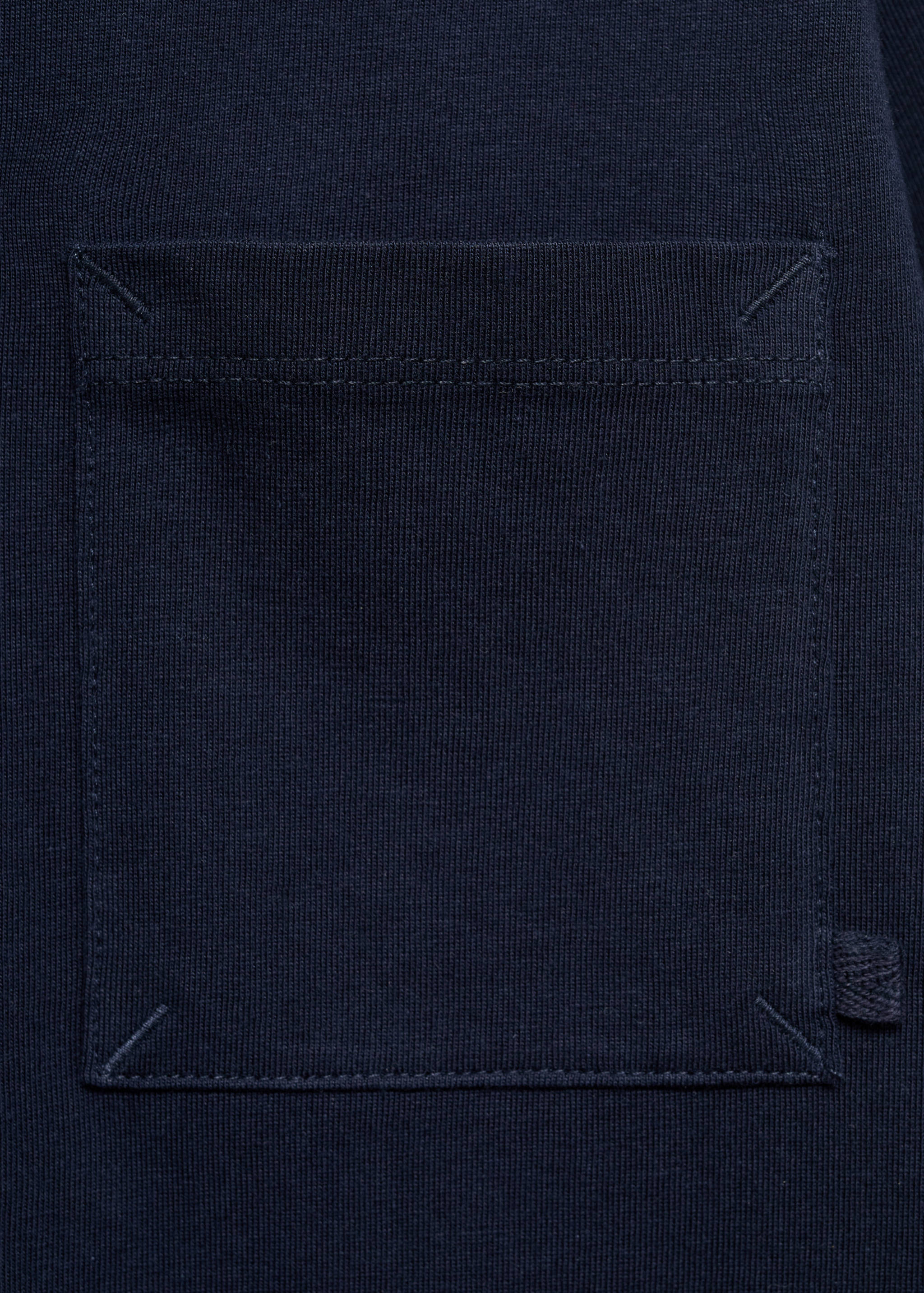 T-shirt manches longues poche - Détail de l'article 0