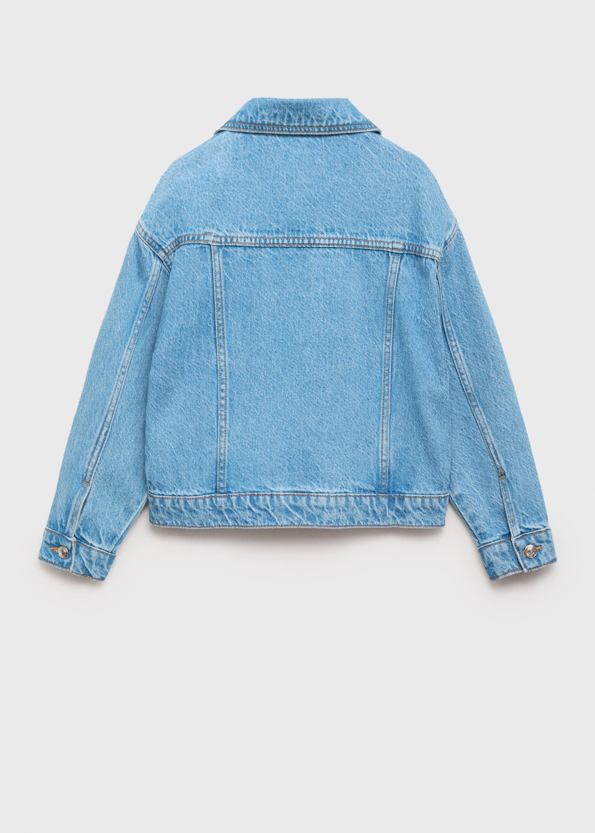 Basic denim jacket - Reverse of the article