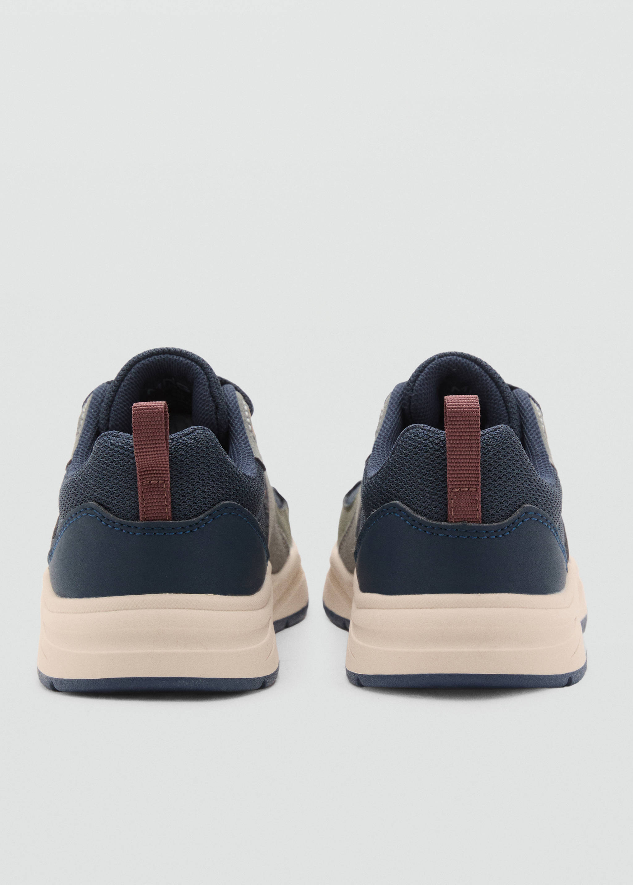 Combined trainers with laces - Details of the article 1