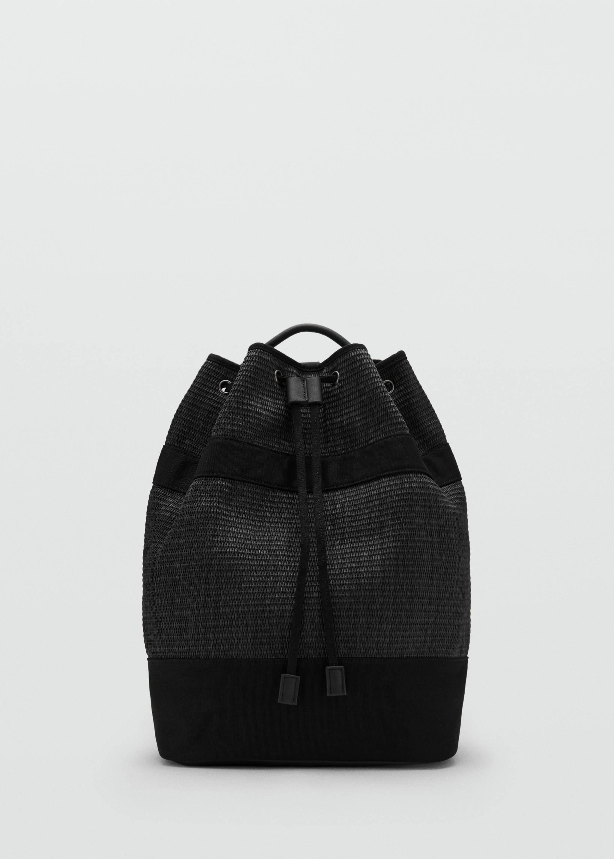 Lace-up sack backpack - Article without model